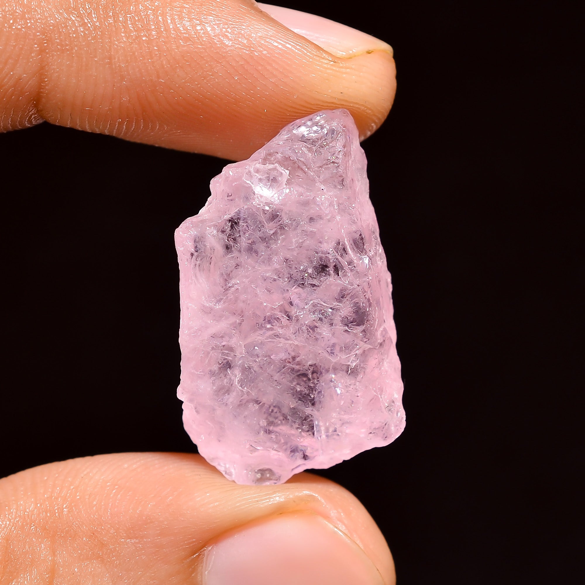 Natural Morganite Loose Gemstone Rough For Making Jewelry 24 Ct. 26X15X8 mm 100% Natural Raw Gemstone S-1447