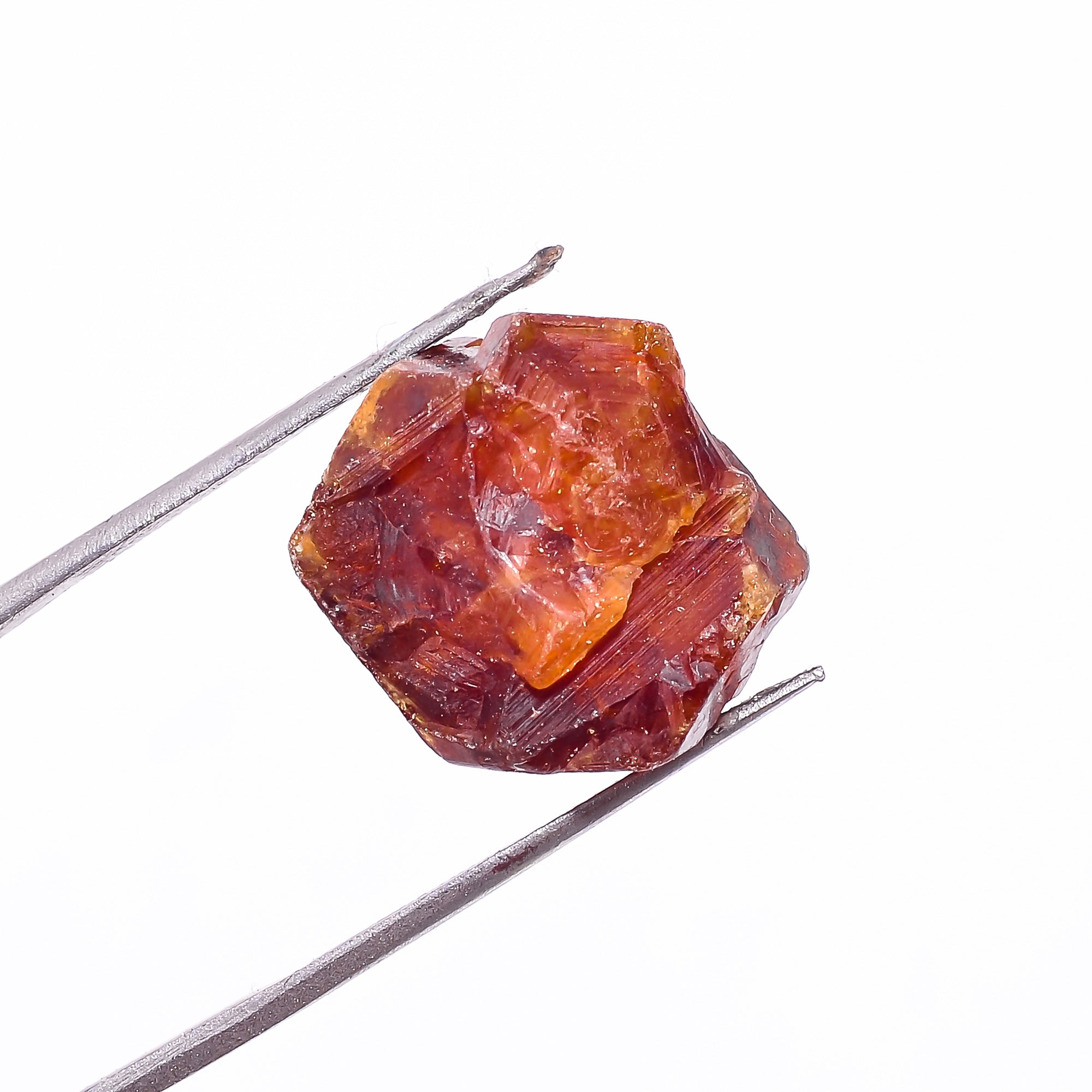 Andradite Garnet Crystal Gemstone Natural Free Size Rough Loose Gemstone For Healing or Making Jewelry 24 Ct. 15X13X12 mm S-1566