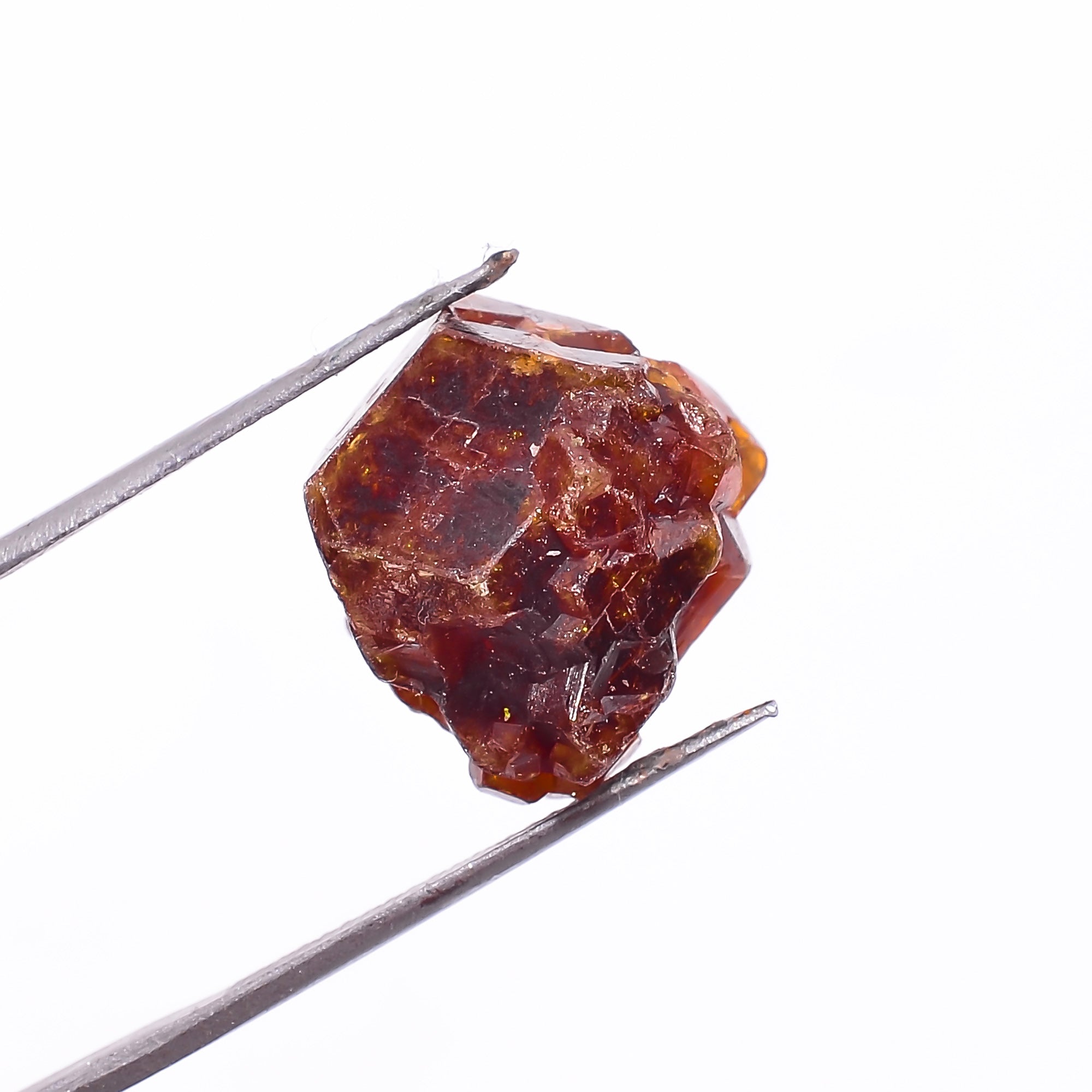 Andradite Garnet Crystal Gemstone Natural Free Size Rough Loose Gemstone For Healing or Making Jewelry 25 Ct. 16X15X13 mm S-1574
