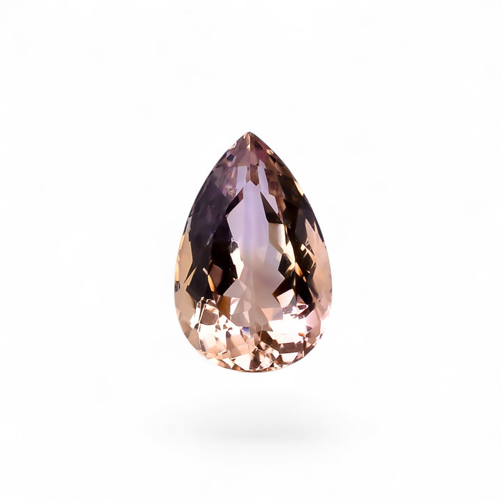 Natural Ametrine Pear Shape Cut Stone Loose Gemstone For Making Jewelry 13 Ct. 19X12X9 mm Y-10020