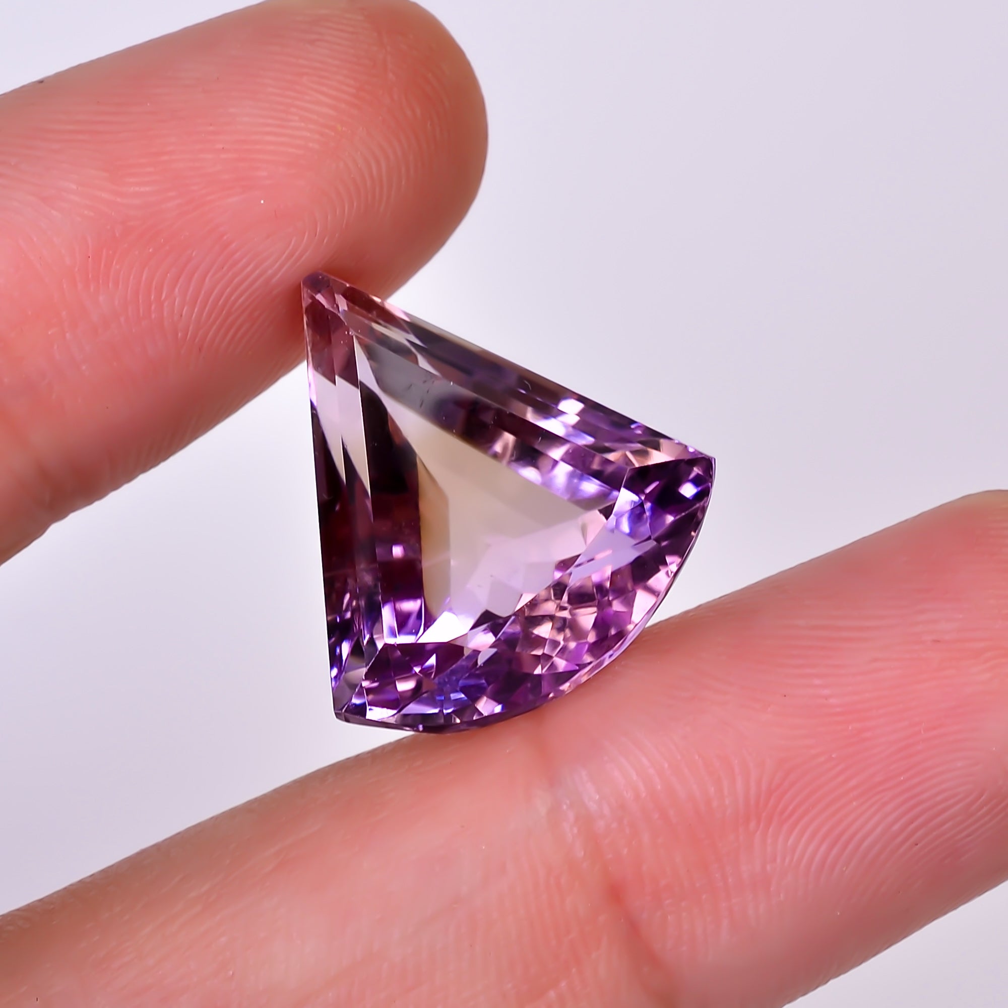 Natural Ametrine Pear Shape Cut Stone Loose Gemstone For Making Jewelry 18 Ct. 19X18X12 mm Y-10022