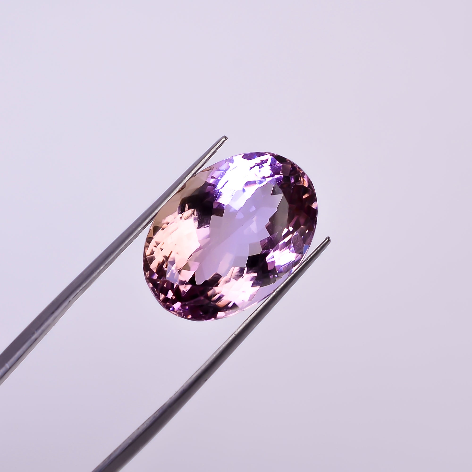 Natural Ametrine Oval Shape Cut Stone Loose Gemstone For Making Jewelry 18.5 Ct. 19X13X11 mm Y-10023