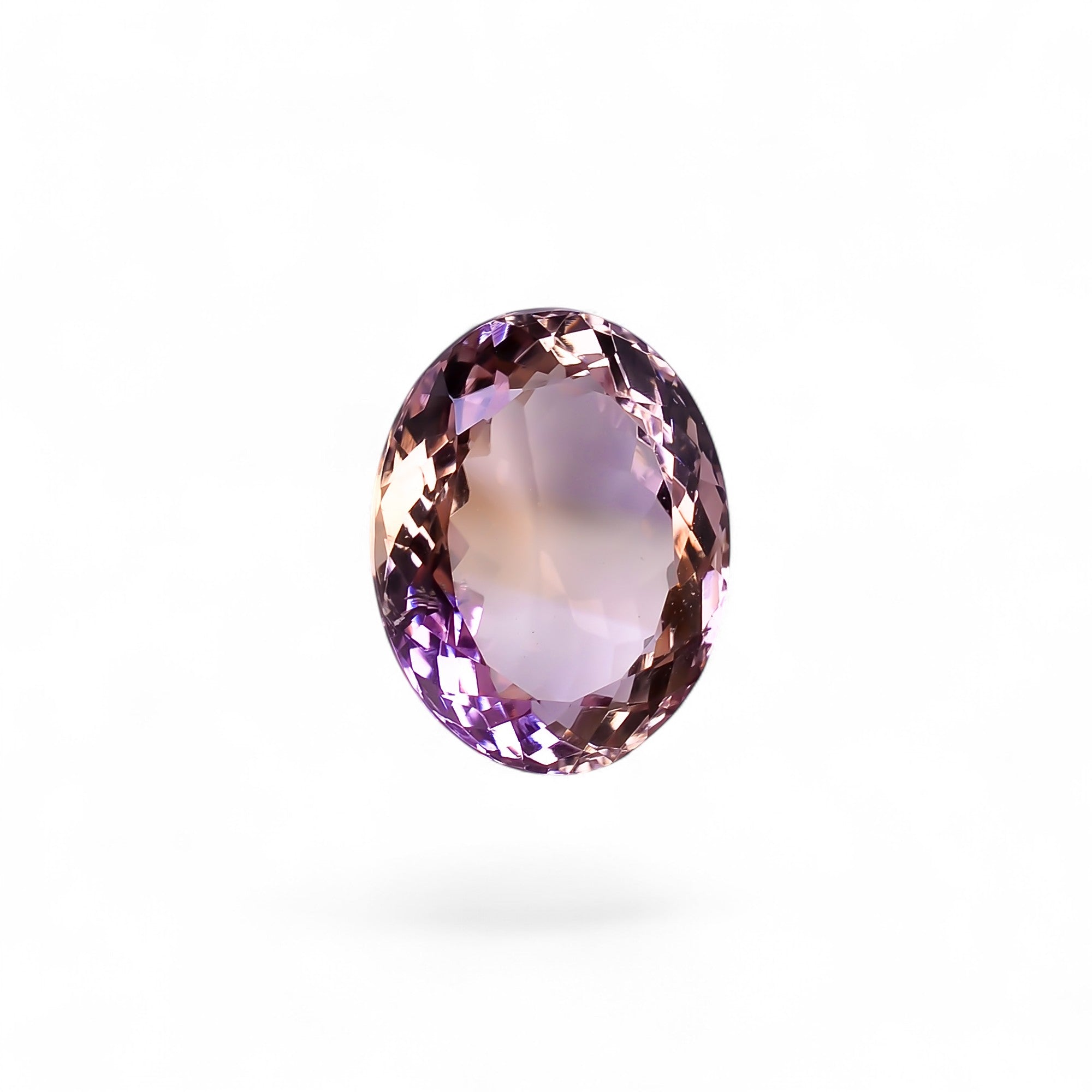 Natural Ametrine Oval Shape Cut Stone Loose Gemstone For Making Jewelry 18 Ct. 19X15X9 mm Y-10025