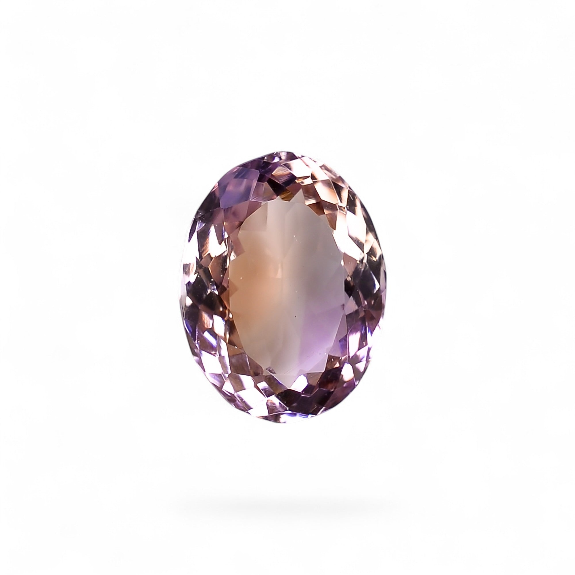 Natural Ametrine Oval Shape Cut Stone Loose Gemstone For Making Jewelry 8.5 Ct. 15X12X7 mm Y-10026