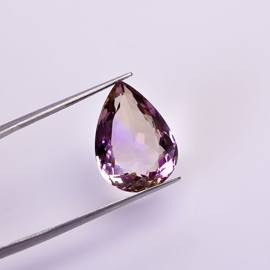 Natural Ametrine Pear Shape Cut Stone Loose Gemstone For Making Jewelry 12 Ct. 19X13X8 mm Y-10028