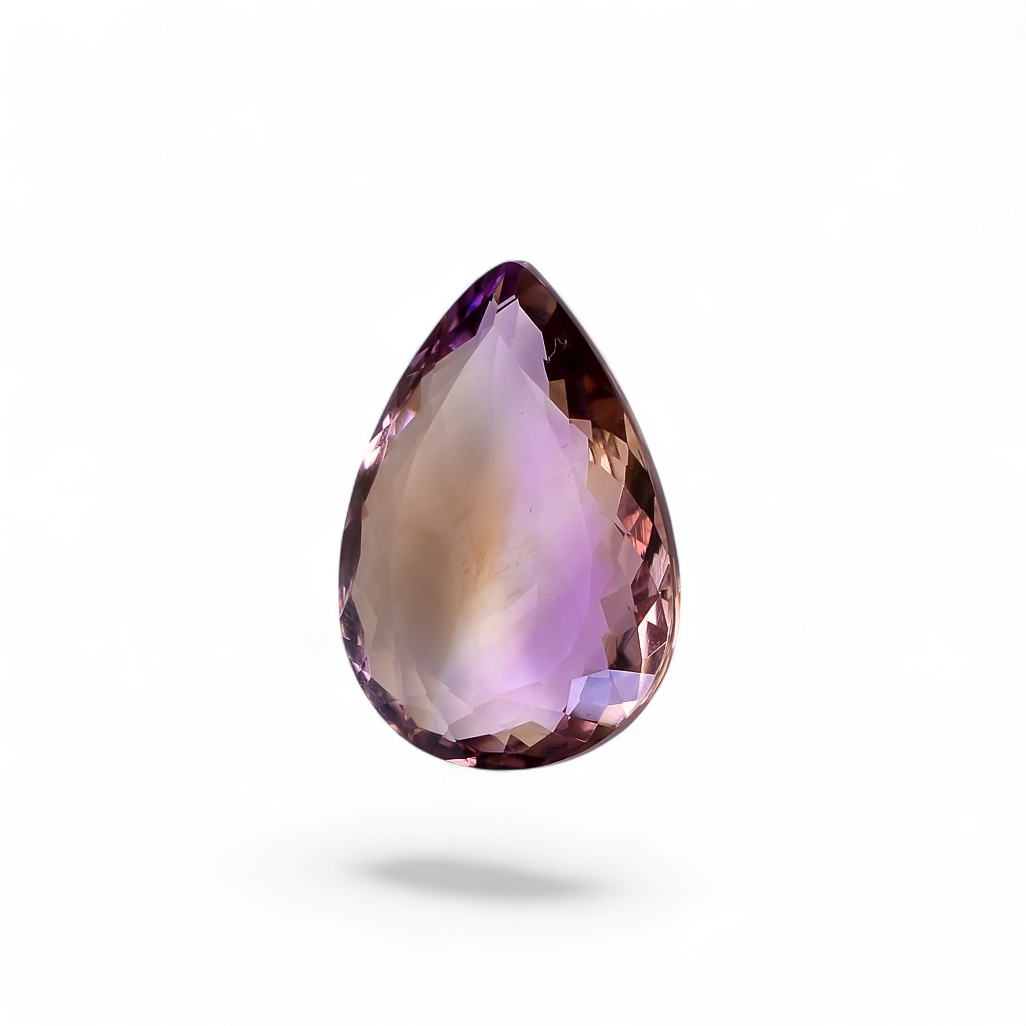 Natural Ametrine Pear Shape Cut Stone Loose Gemstone For Making Jewelry 19.5 Ct. 23X16X7 mm Y-10034