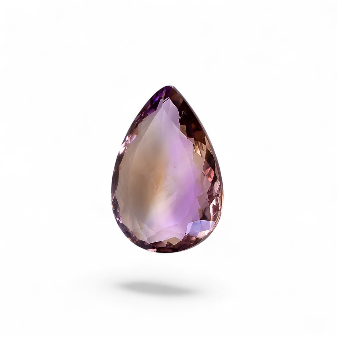 Natural Ametrine Pear Shape Cut Stone Loose Gemstone For Making Jewelry 19.5 Ct. 23X16X7 mm Y-10034