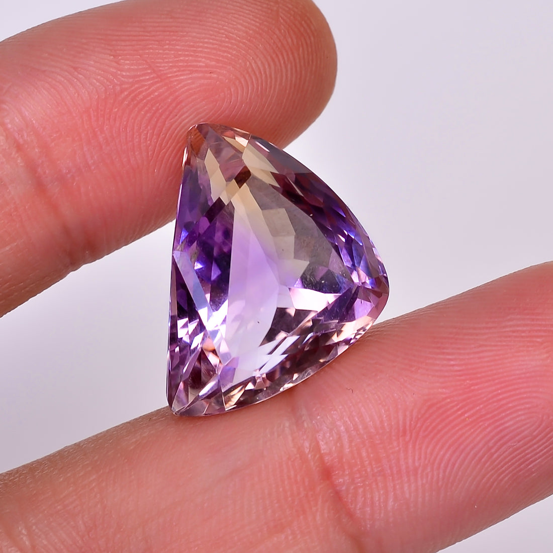 Natural Ametrine Fancy Shape Cut Stone Loose Gemstone For Making Jewelry 19 Ct. 19X14X11 mm Y-10035