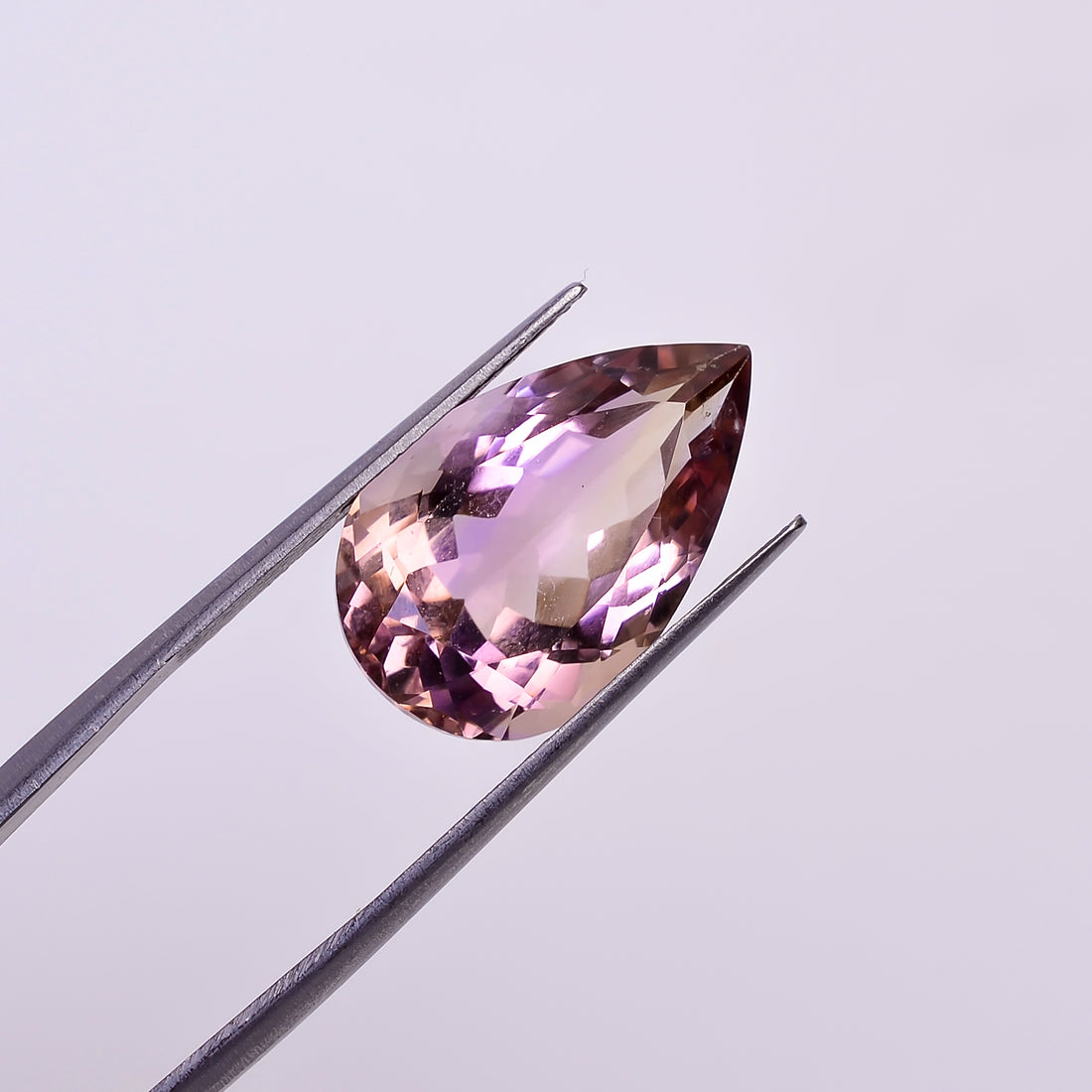 Natural Ametrine Pear Shape Cut Stone Loose Gemstone For Making Jewelry 11 Ct. 19X12X9 mm Y-10036