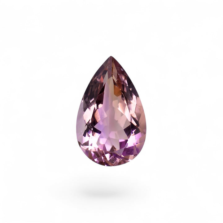 Natural Ametrine Pear Shape Cut Stone Loose Gemstone For Making Jewelry 11 Ct. 19X12X9 mm Y-10036
