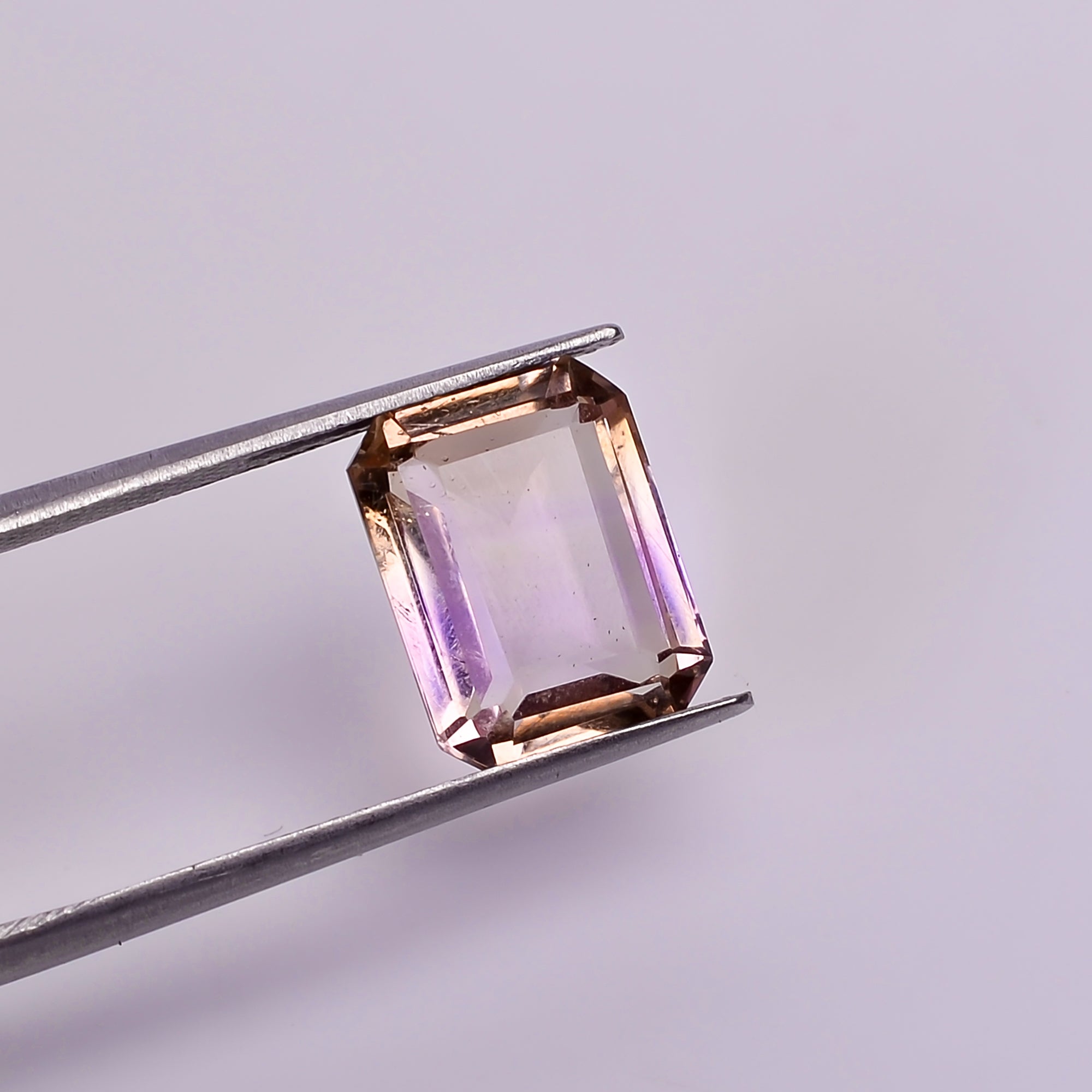 Natural Ametrine Radiant Shape Cut Stone Loose Gemstone For Making Jewelry 5 Ct. 12X9X5 mm Y-10039