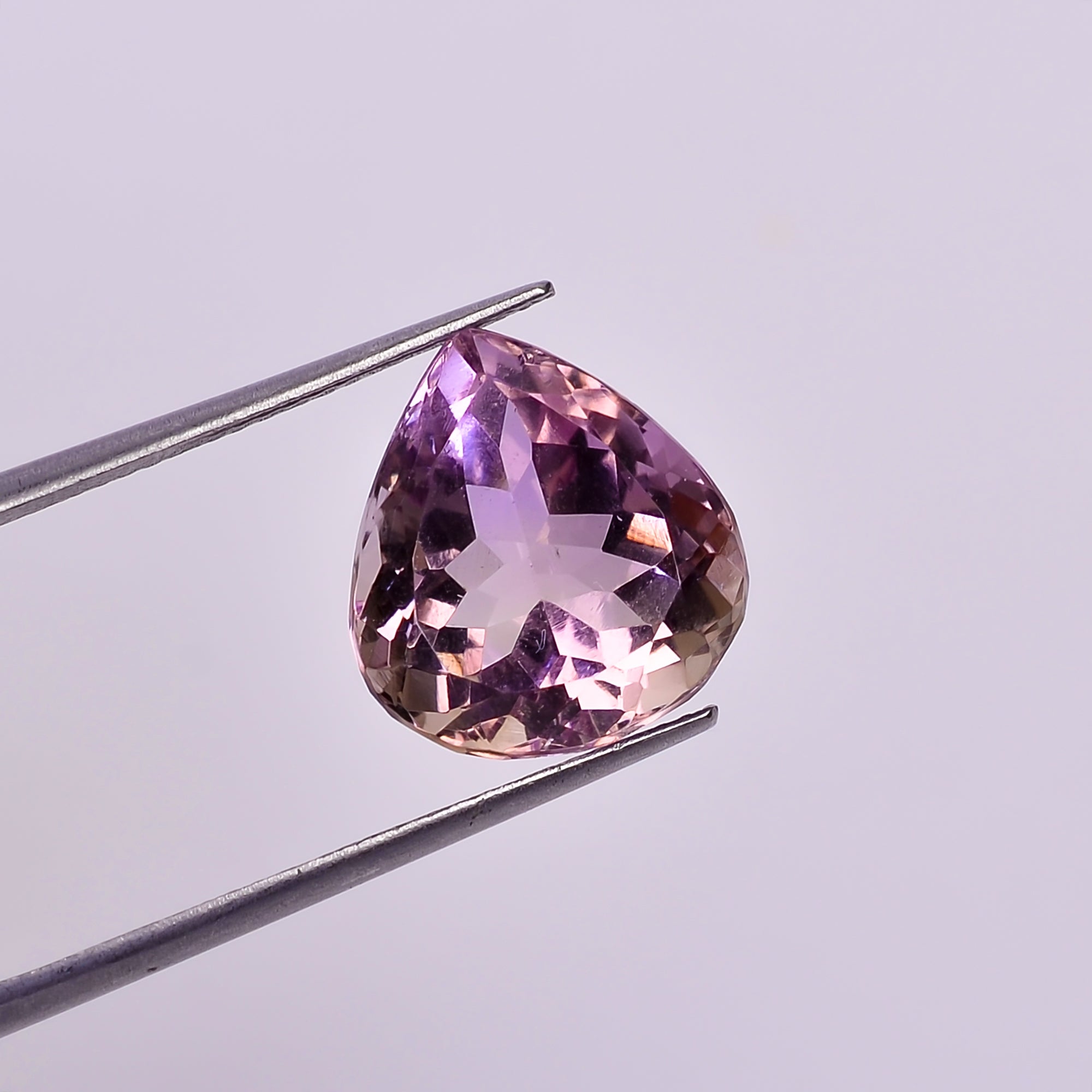 Natural Ametrine Pear Shape Cut Stone Loose Gemstone For Making Jewelry 7 Ct. 13X12X8 mm Y-10040