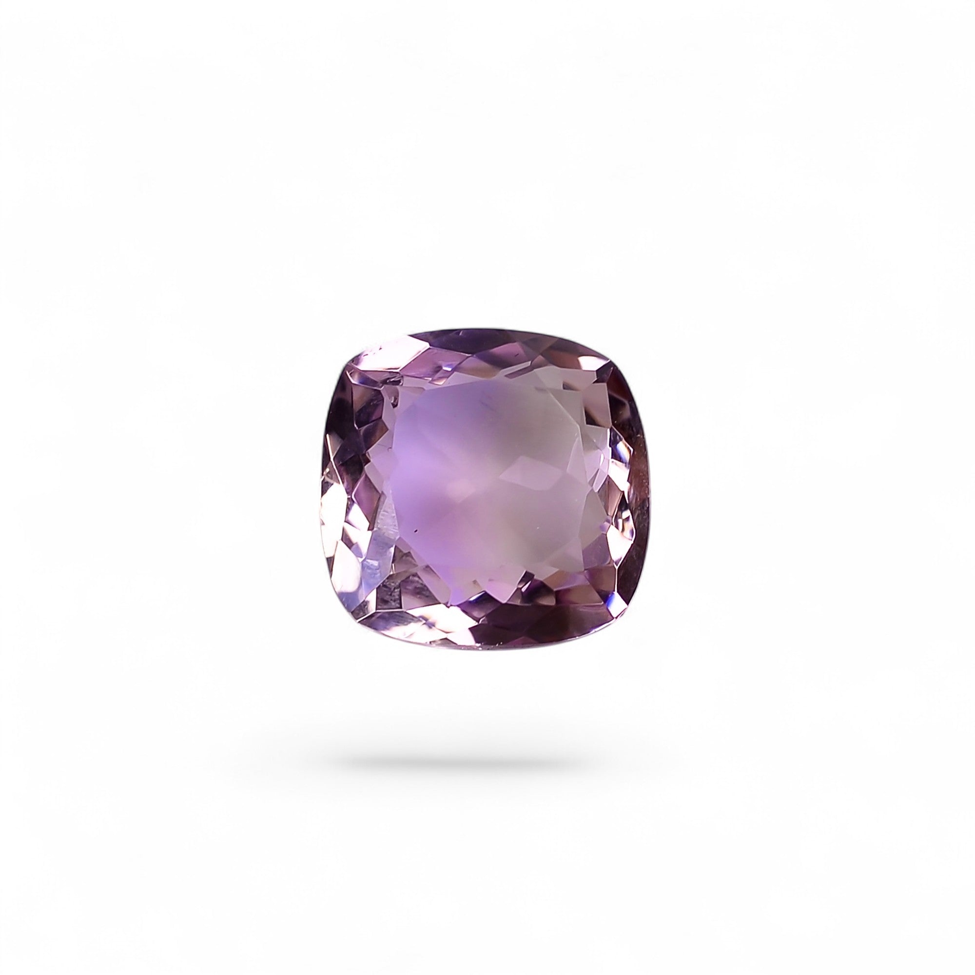 Natural Ametrine Cushion Shape Cut Stone Loose Gemstone For Making Jewelry 6.5 Ct. 12X12X6 mm Y-10041
