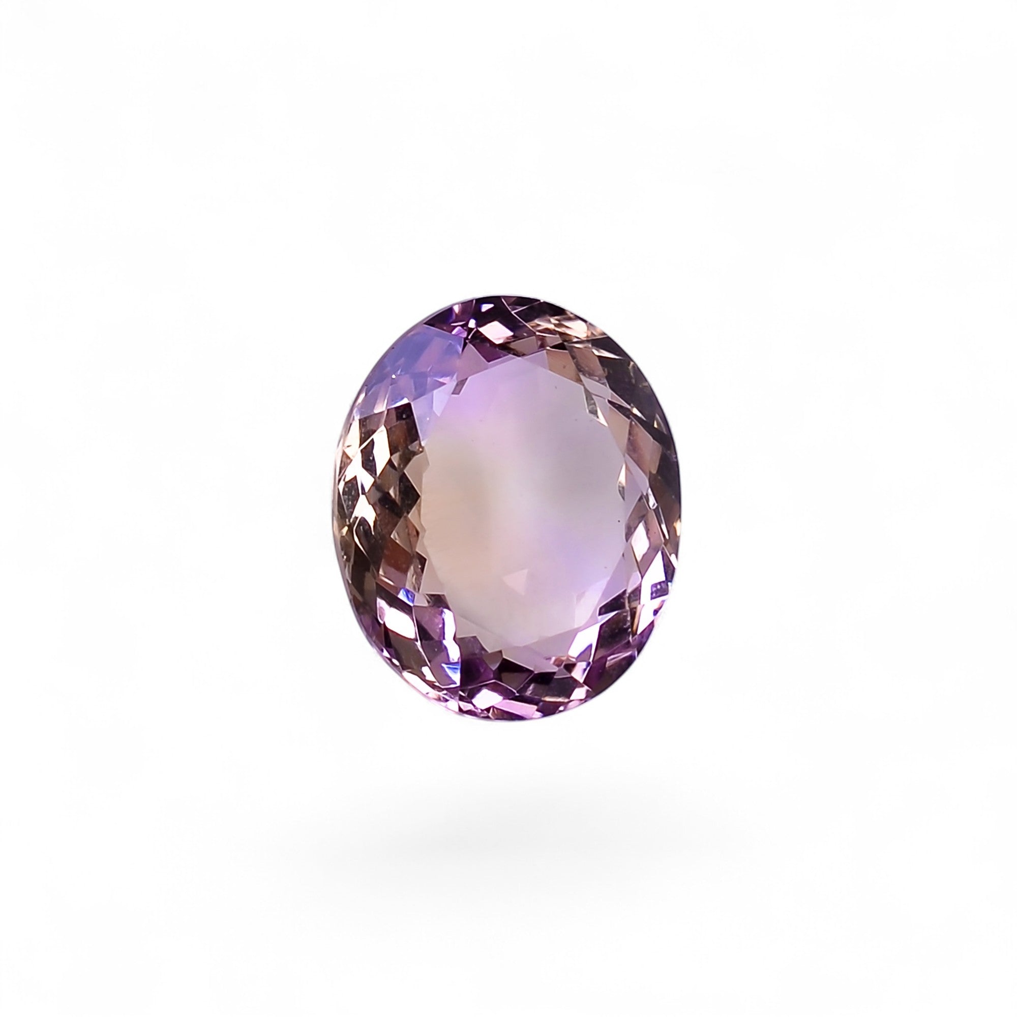 Natural Ametrine Oval Shape Cut Stone Loose Gemstone For Making Jewelry 6 Ct. 13X11X6 mm Y-10043