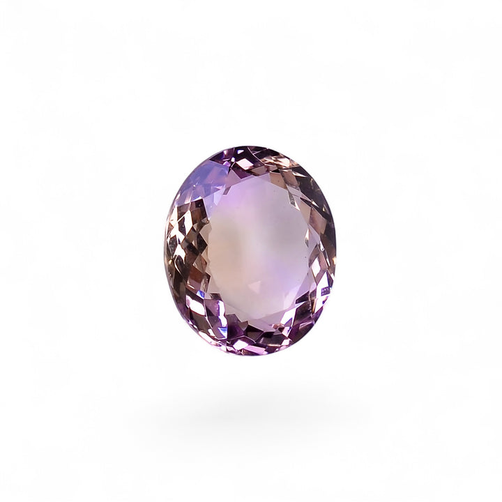 Natural Ametrine Oval Shape Cut Stone Loose Gemstone For Making Jewelry 6 Ct. 13X11X6 mm Y-10043