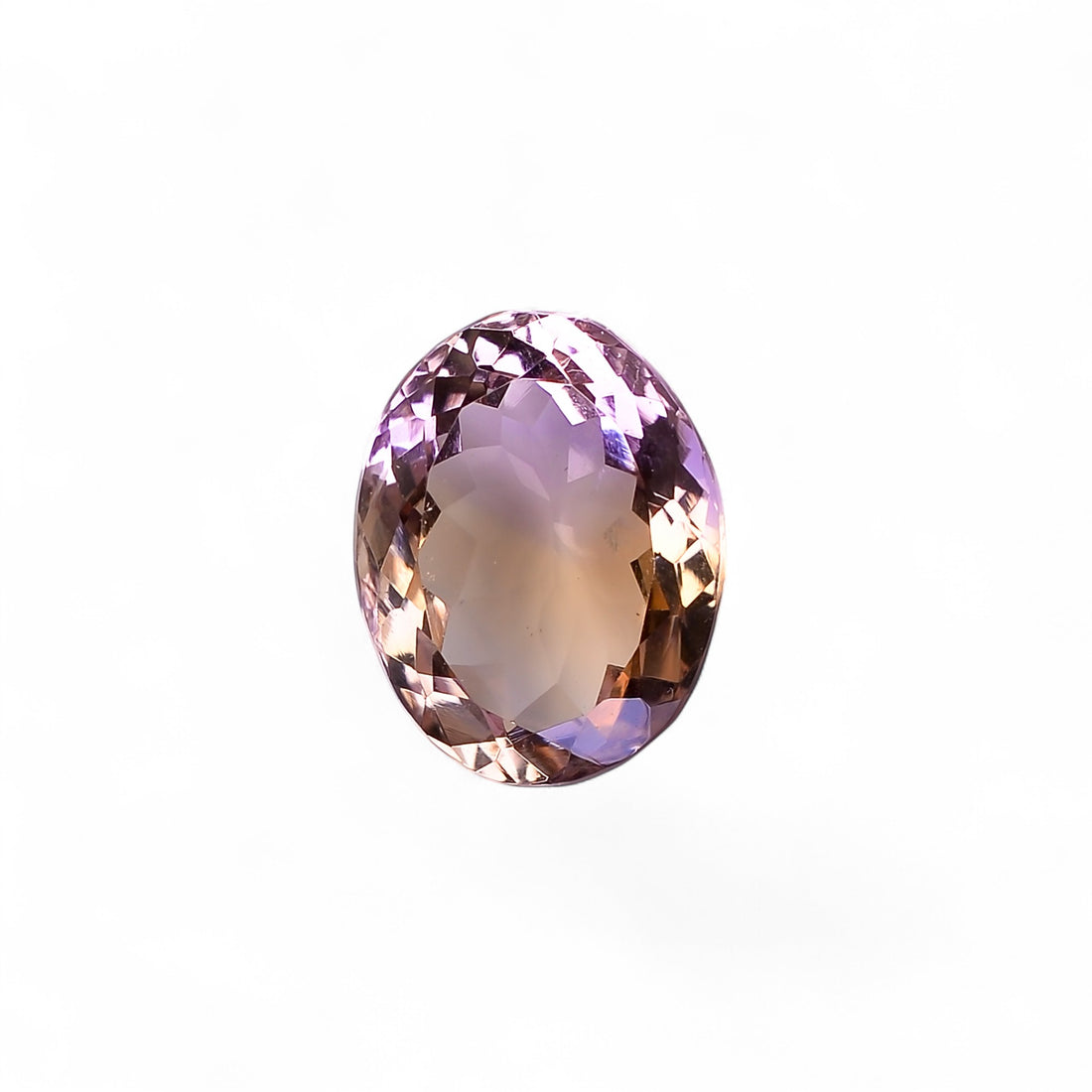 Natural Ametrine Oval Shape Cut Stone Loose Gemstone For Making Jewelry 7 Ct. 14X11X7 mm Y-10044