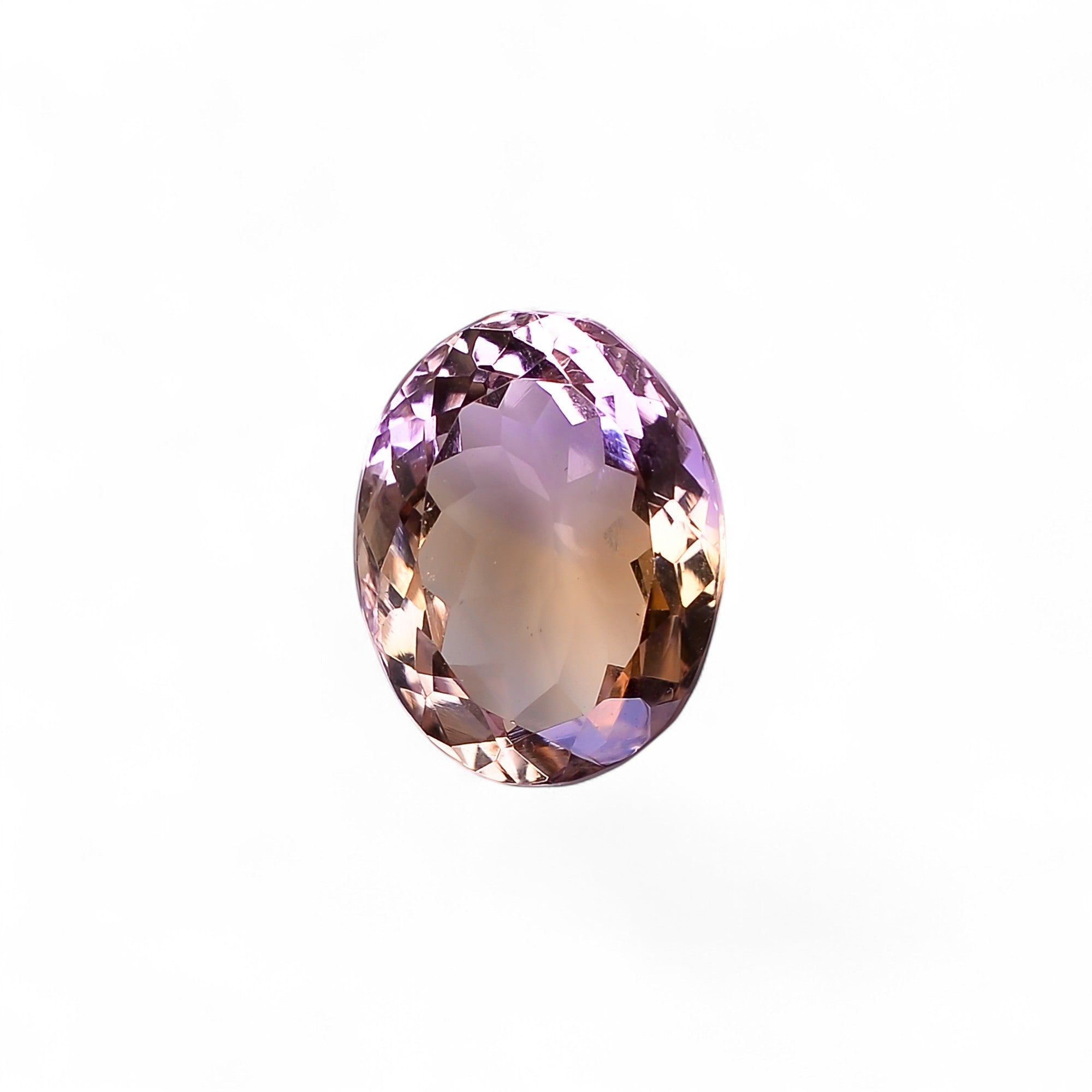 Natural Ametrine Oval Shape Cut Stone Loose Gemstone For Making Jewelry 7 Ct. 14X11X7 mm Y-10044