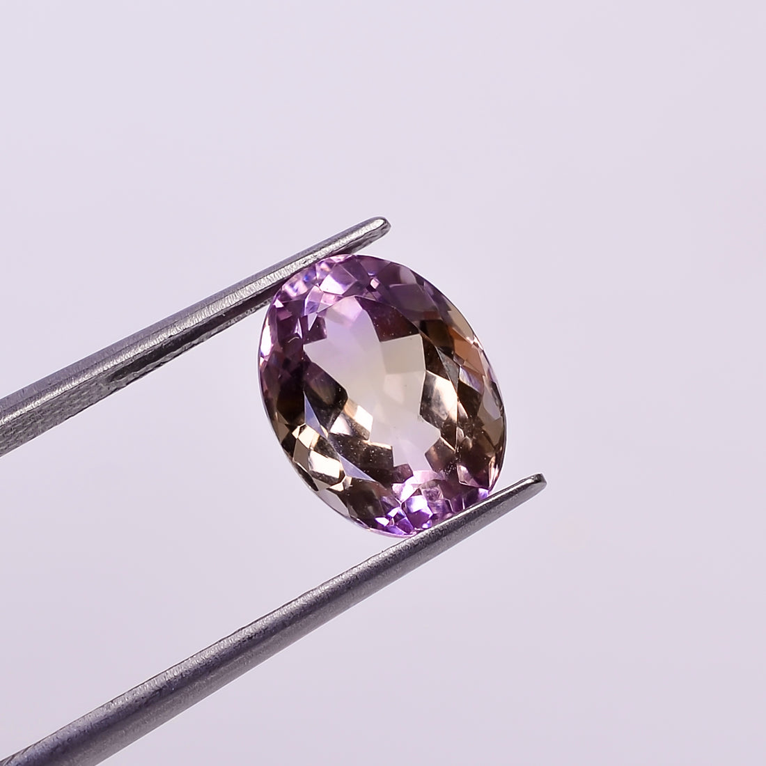 Natural Ametrine Oval Shape Cut Stone Loose Gemstone For Making Jewelry 4 Ct. 11X8X6 mm Y-10046