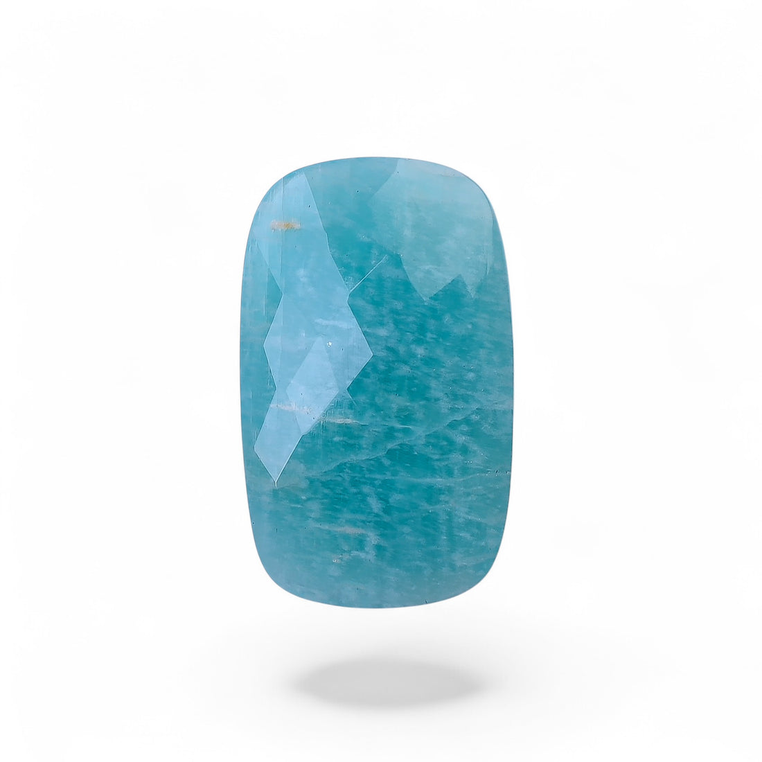 Natural Amazonite Radiant Shape Faceted Loose Gemstone For Making Jewelry 34 Ct. 31X19X7 mm Y-10059