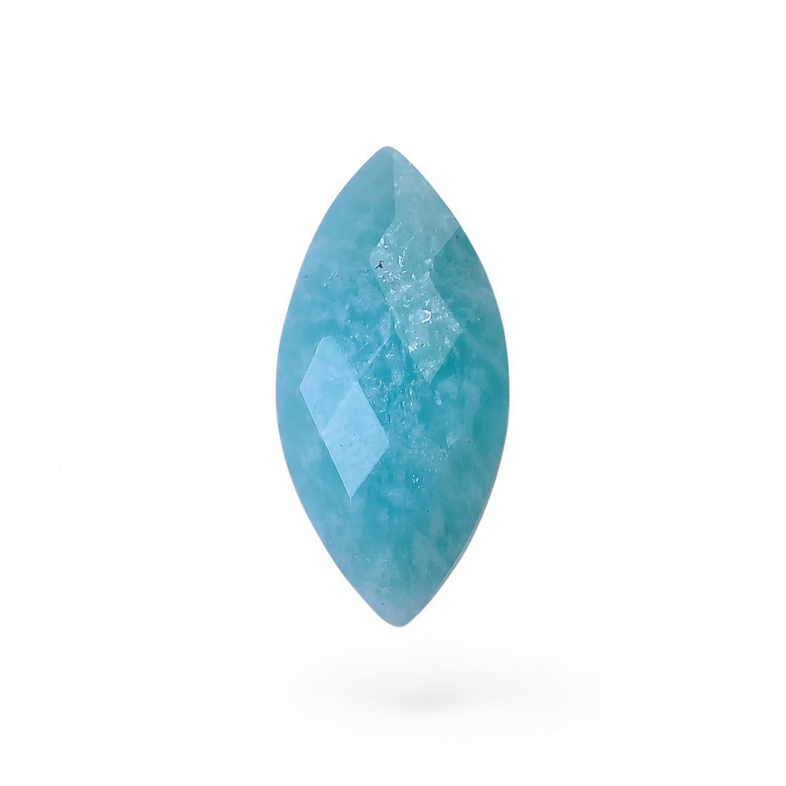 Natural Amazonite Marquise Shape Faceted Loose Gemstone For Making Jewelry 10 Ct. 20X9X7 mm Y-10068