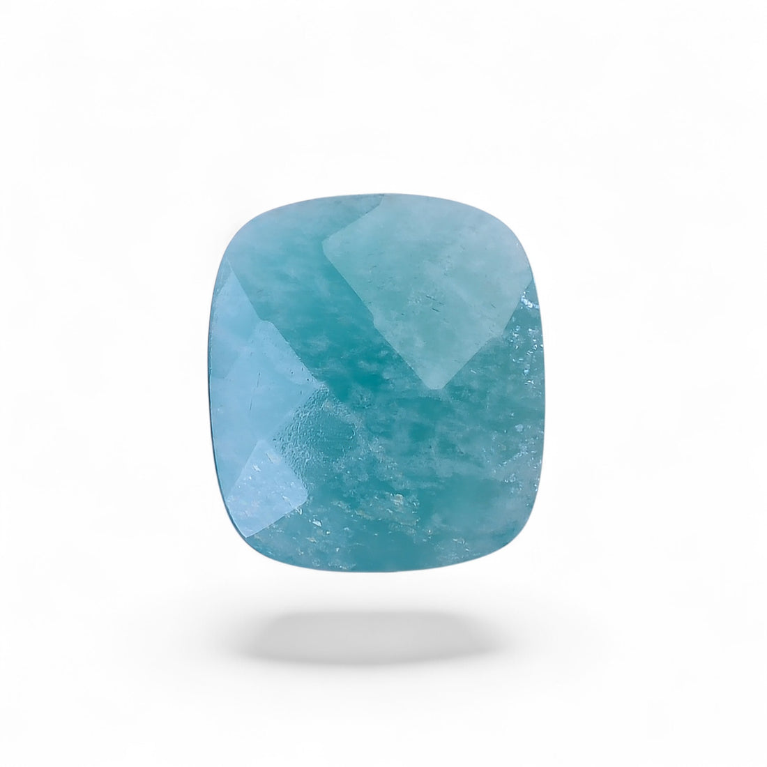 Natural Amazonite Radiant Shape Faceted Loose Gemstone For Making Jewelry 9.5 Ct. 16X14X6 mm Y-10070