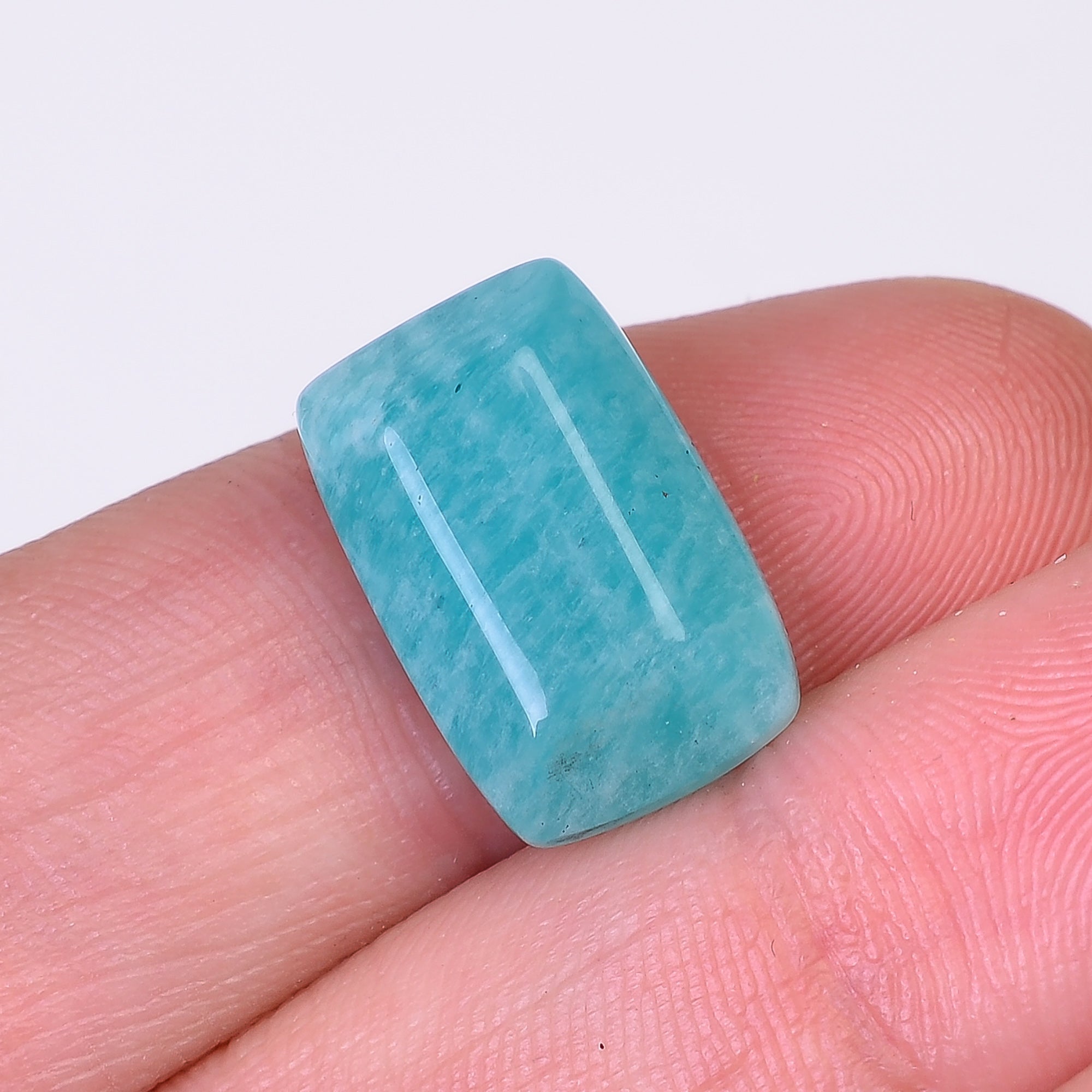 Natural Amazonite Radiant Shape Faceted Loose Gemstone For Making Jewelry 9 Ct. 16X10X6 mm Y-10072