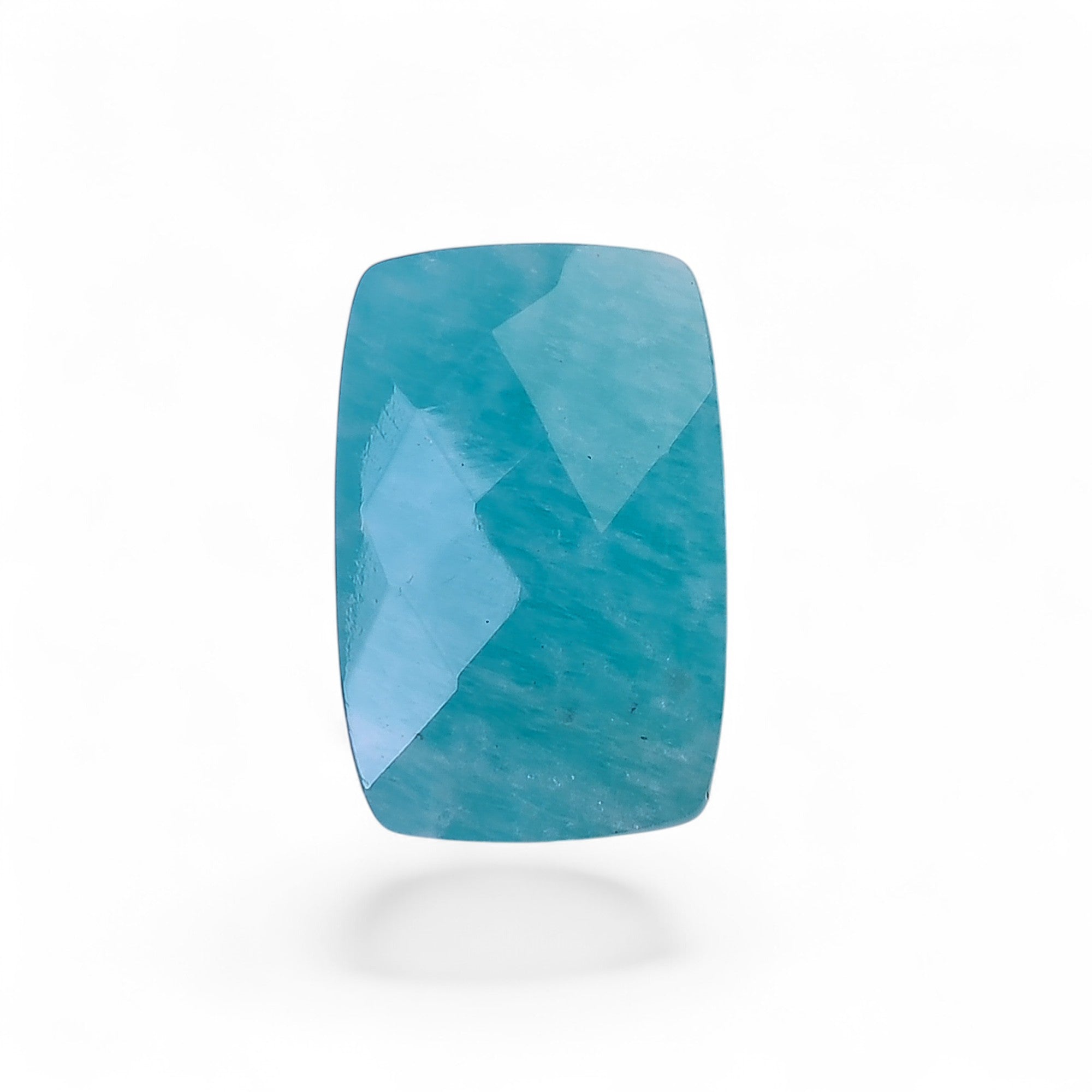 Natural Amazonite Radiant Shape Faceted Loose Gemstone For Making Jewelry 9 Ct. 16X10X6 mm Y-10072