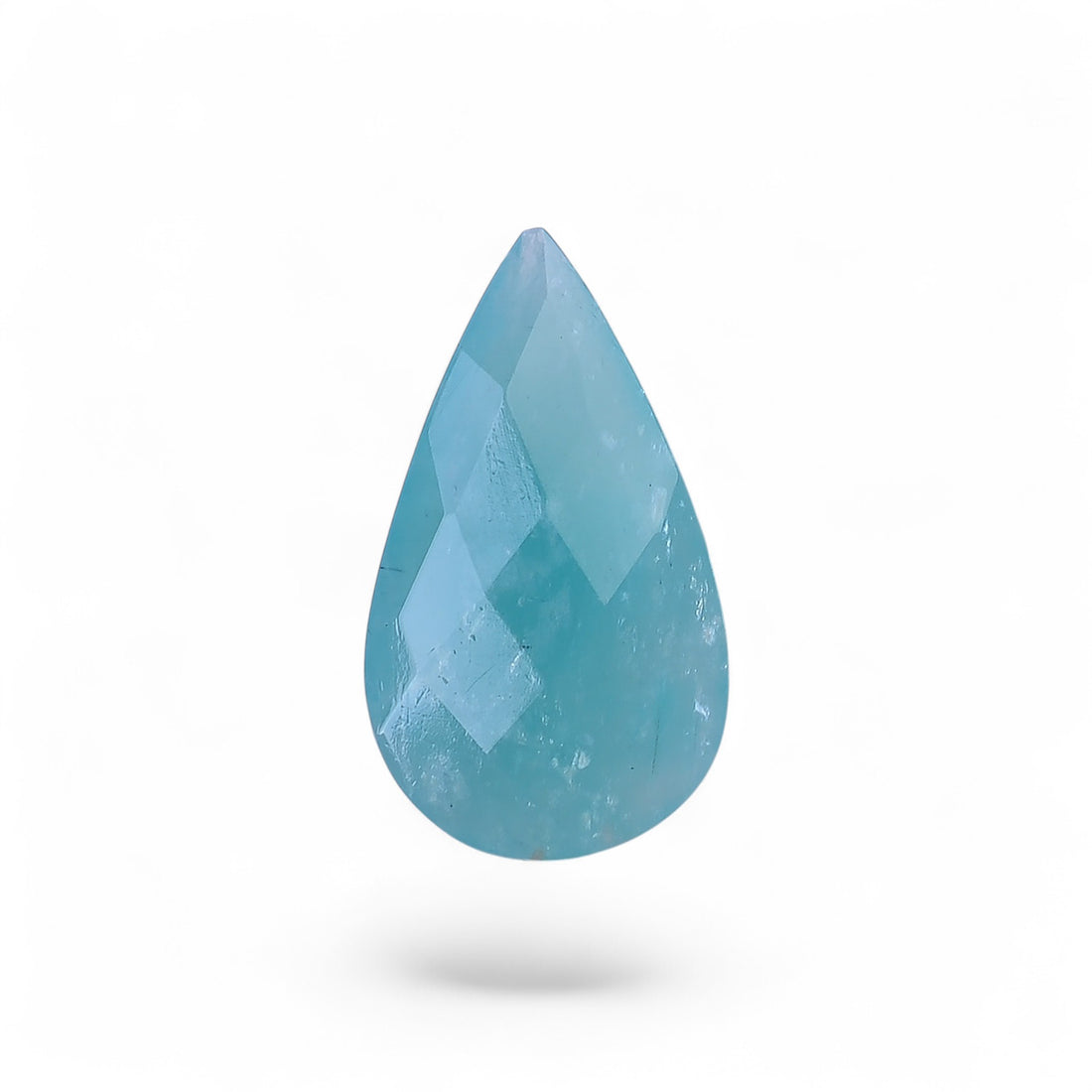 Natural Amazonite Pear Shape Faceted Loose Gemstone For Making Jewelry 7 Ct. 20X11X5 mm Y-10080