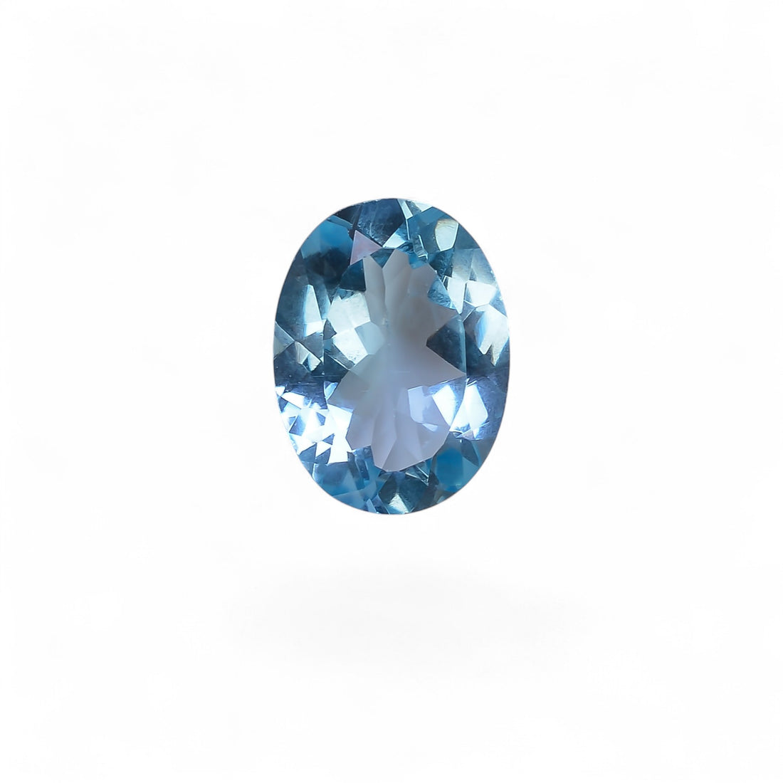 100% Natural Swiss Blue Topaz Oval Shape Cut Stone Loose Gemstone For Making Jewelry 10 Ct. 16X12X6 mm Y-10138