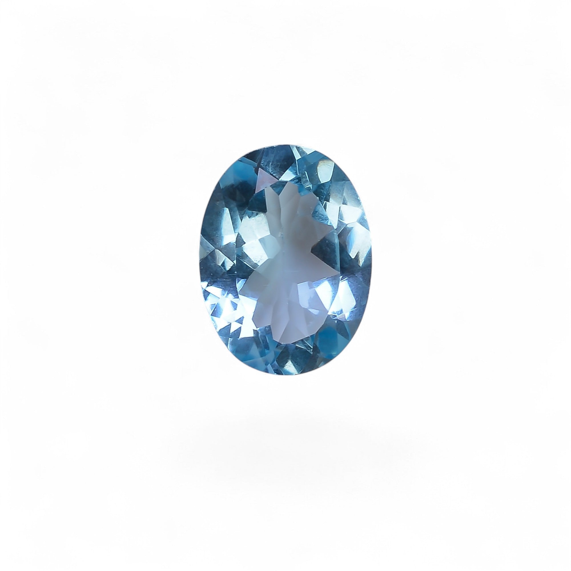 100% Natural Swiss Blue Topaz Oval Shape Cut Stone Loose Gemstone For Making Jewelry 10 Ct. 16X12X6 mm Y-10138