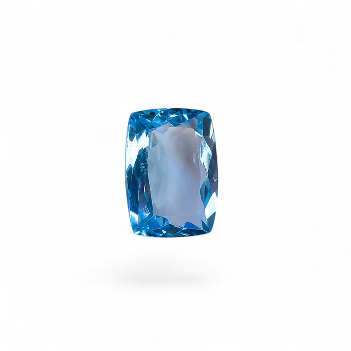 Natural Swiss Blue Topaz Radiant Shape Cut Stone Loose Gemstone For Making Jewelry 13.5 Ct. 16X12X7 mm Y-10147
