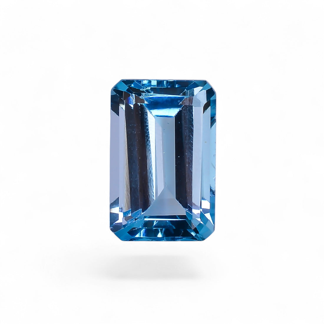 Natural Swiss Blue Topaz Radiant Shape Cut Stone Loose Gemstone For Making Jewelry 15 Ct. 17X11X8 mm Y-10156