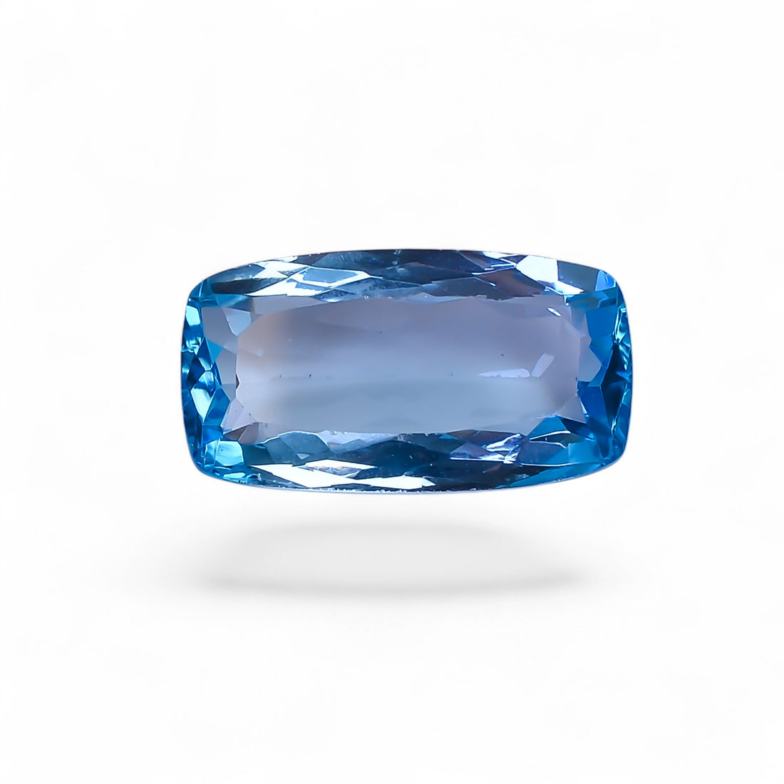 Natural Swiss Blue Topaz Radiant Shape Cut Stone Loose Gemstone For Making Jewelry 15.5 Ct. 20X11X6 mm Y-10163