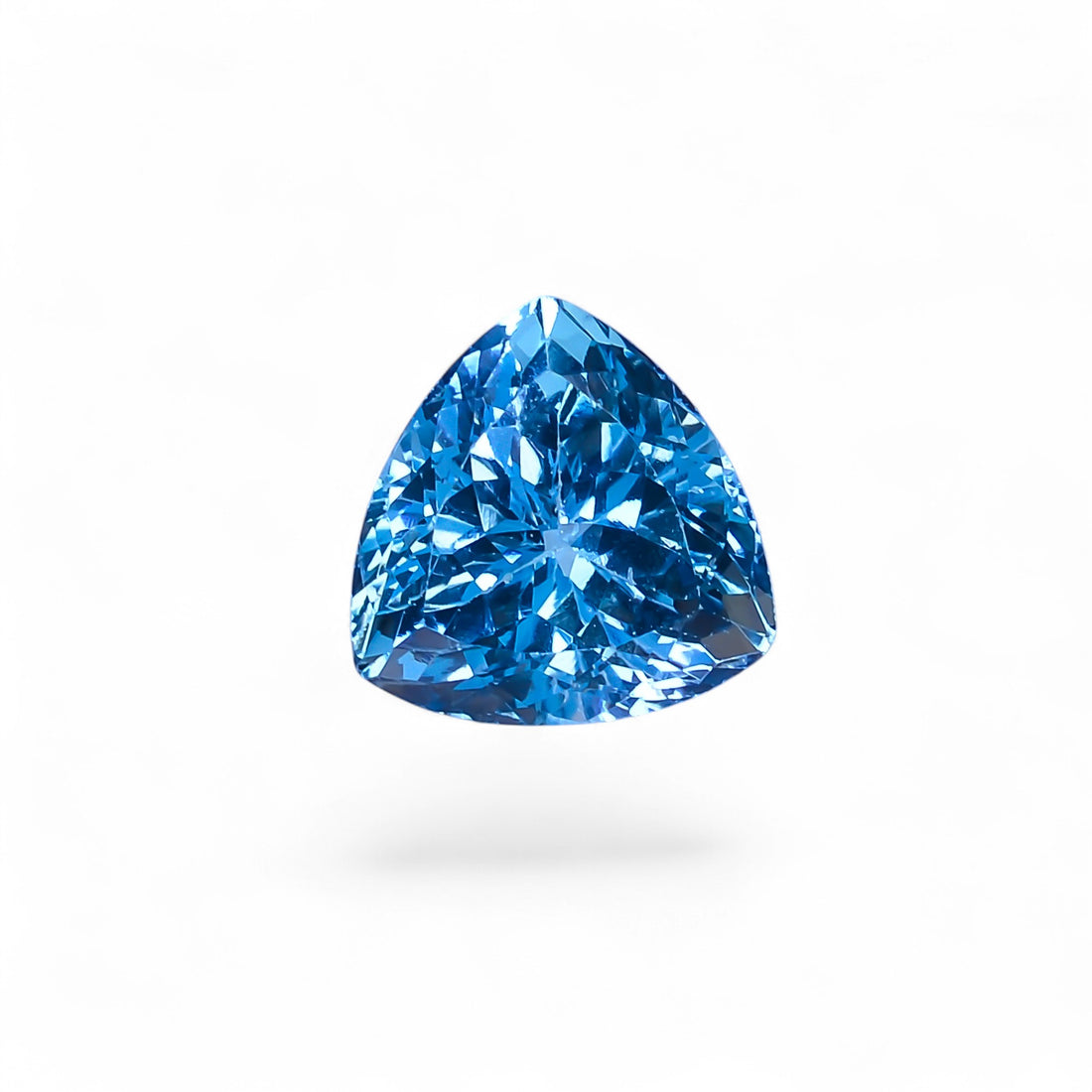 Natural Swiss Blue Topaz Trillion Shape Cut Stone Loose Gemstone For Making Jewelry 15 Ct. 14X14X10 mm Y-10167