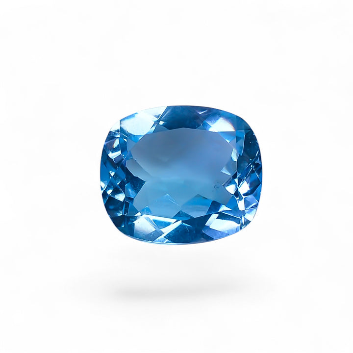 Natural Swiss Blue Topaz Radiant Shape Cut Stone Loose Gemstone For Making Jewelry 10 Ct. 14X12X6 mm Y-10173