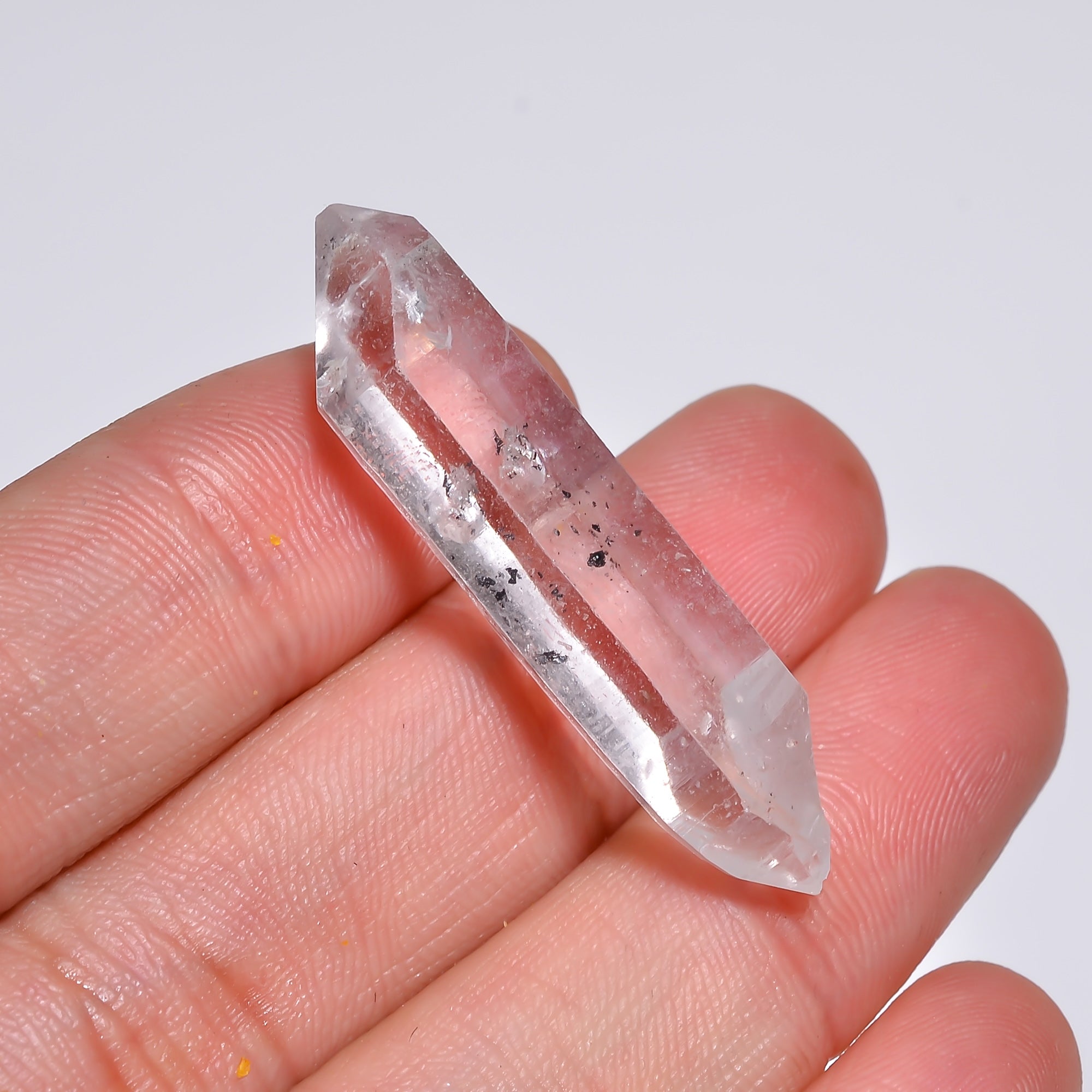 Natural Herkimer Diamond Fancy Shape Cut Stone Loose Gemstone For Making Jewelry 29 Ct. 39X10X8 mm Y-10176