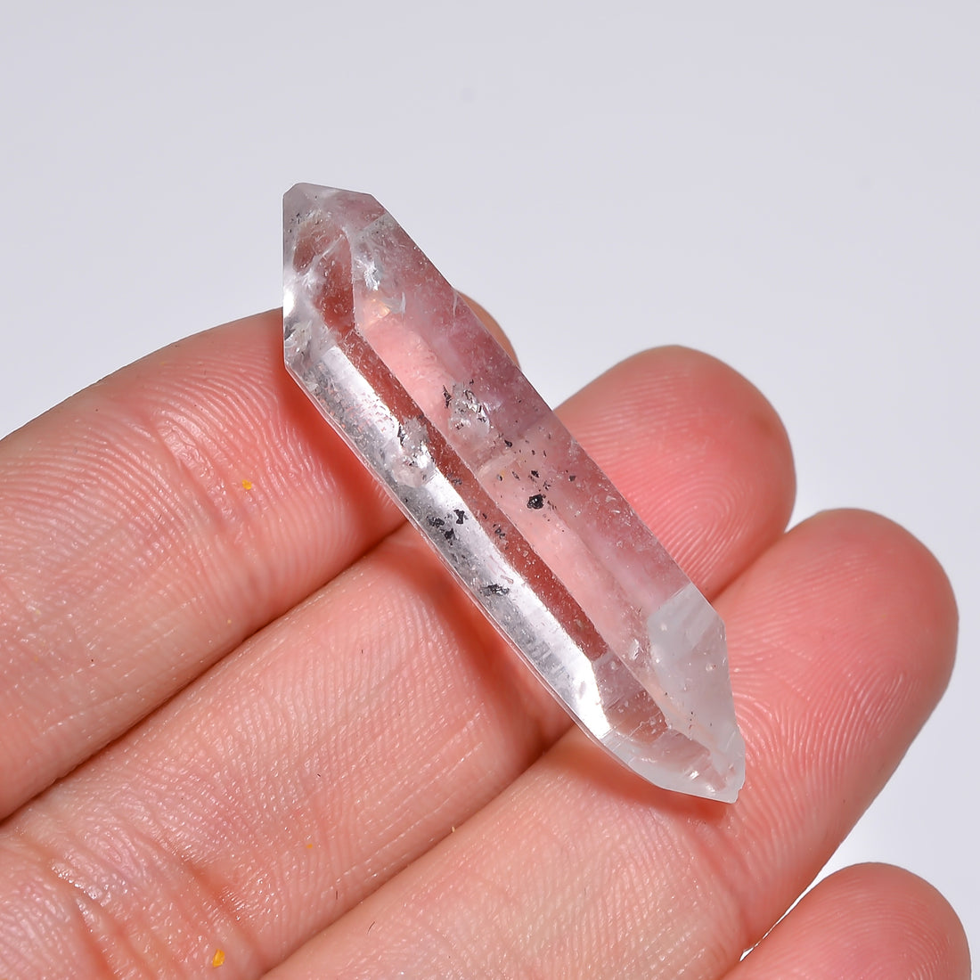 Natural Herkimer Diamond Fancy Shape Cut Stone Loose Gemstone For Making Jewelry 29 Ct. 39X10X8 mm Y-10176