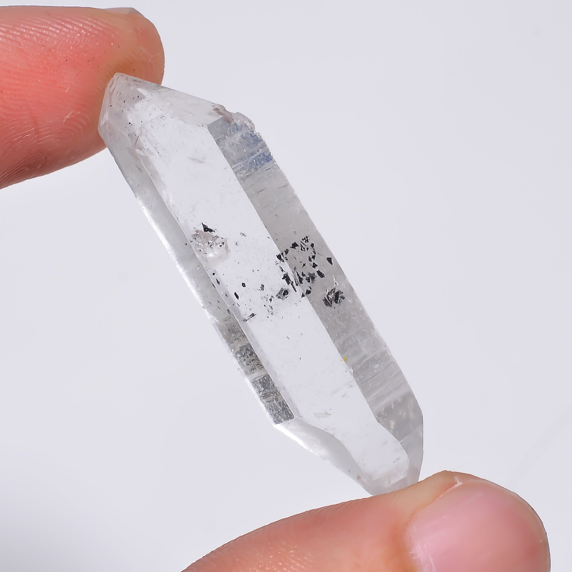Natural Herkimer Diamond Fancy Shape Cut Stone Loose Gemstone For Making Jewelry 29 Ct. 39X10X8 mm Y-10176
