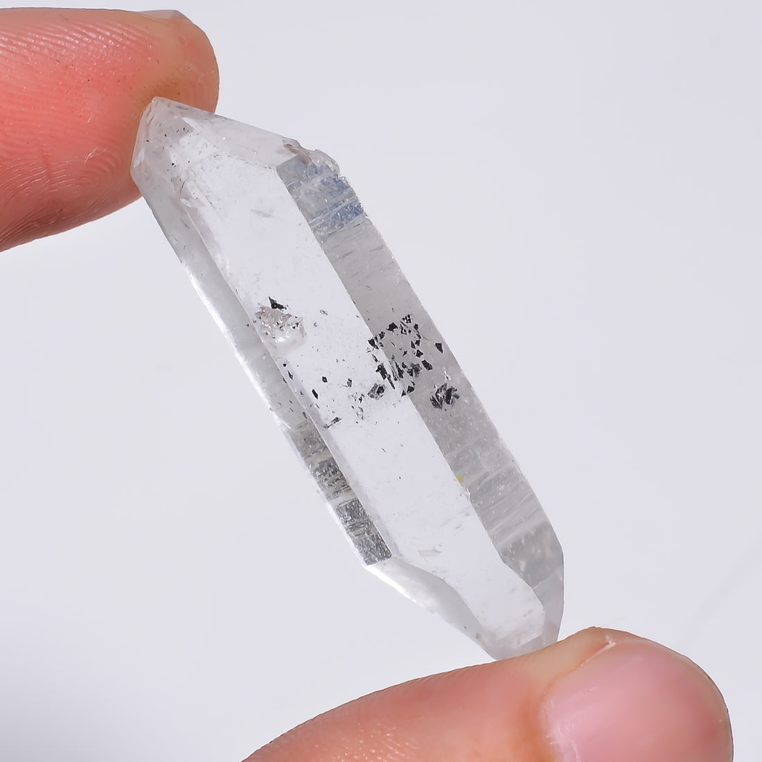 Natural Herkimer Diamond Fancy Shape Cut Stone Loose Gemstone For Making Jewelry 29 Ct. 39X10X8 mm Y-10176