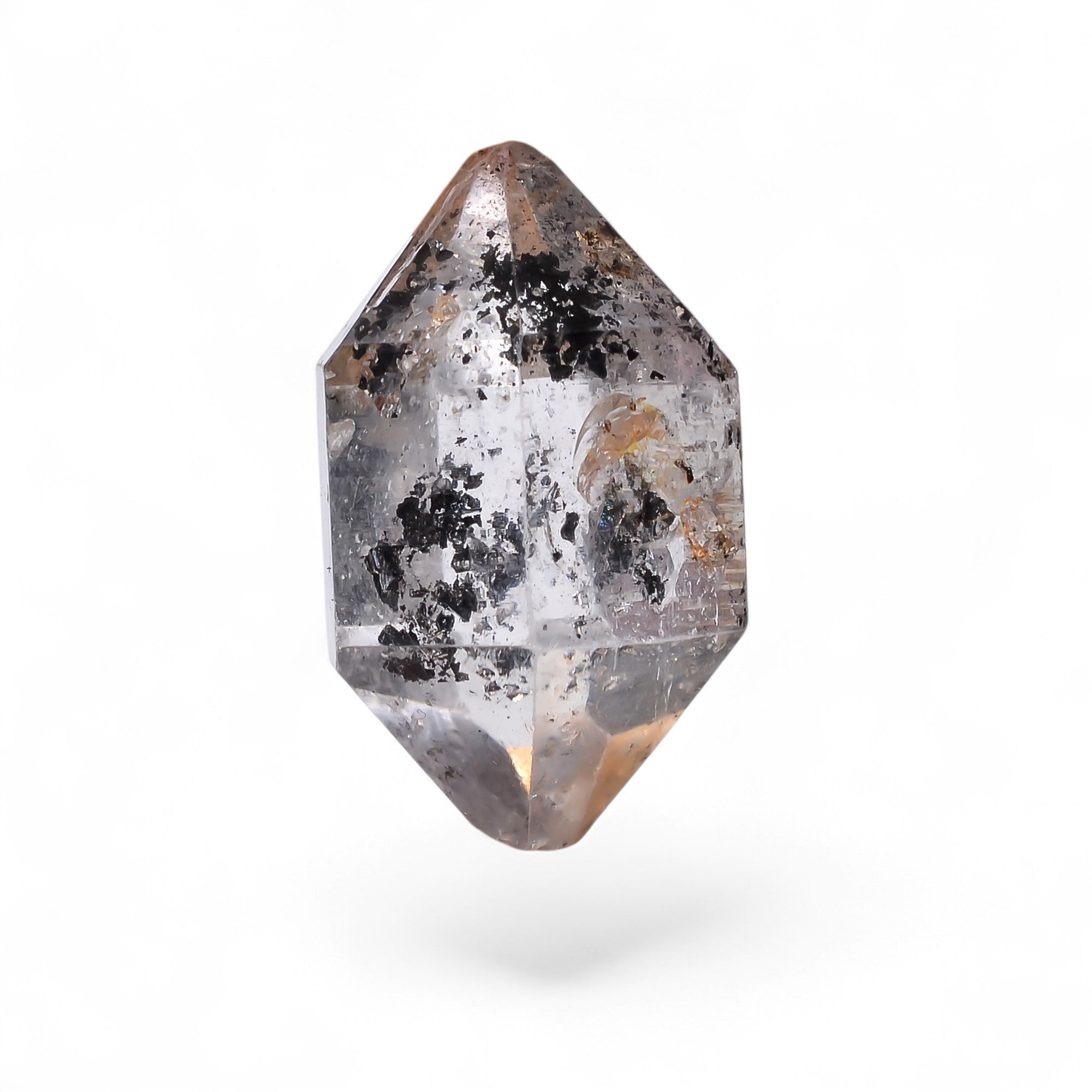 Natural Herkimer Diamond Fancy Shape Cut Stone Loose Gemstone For Making Jewelry 37 Ct. 26X16X13 mm Y-10177