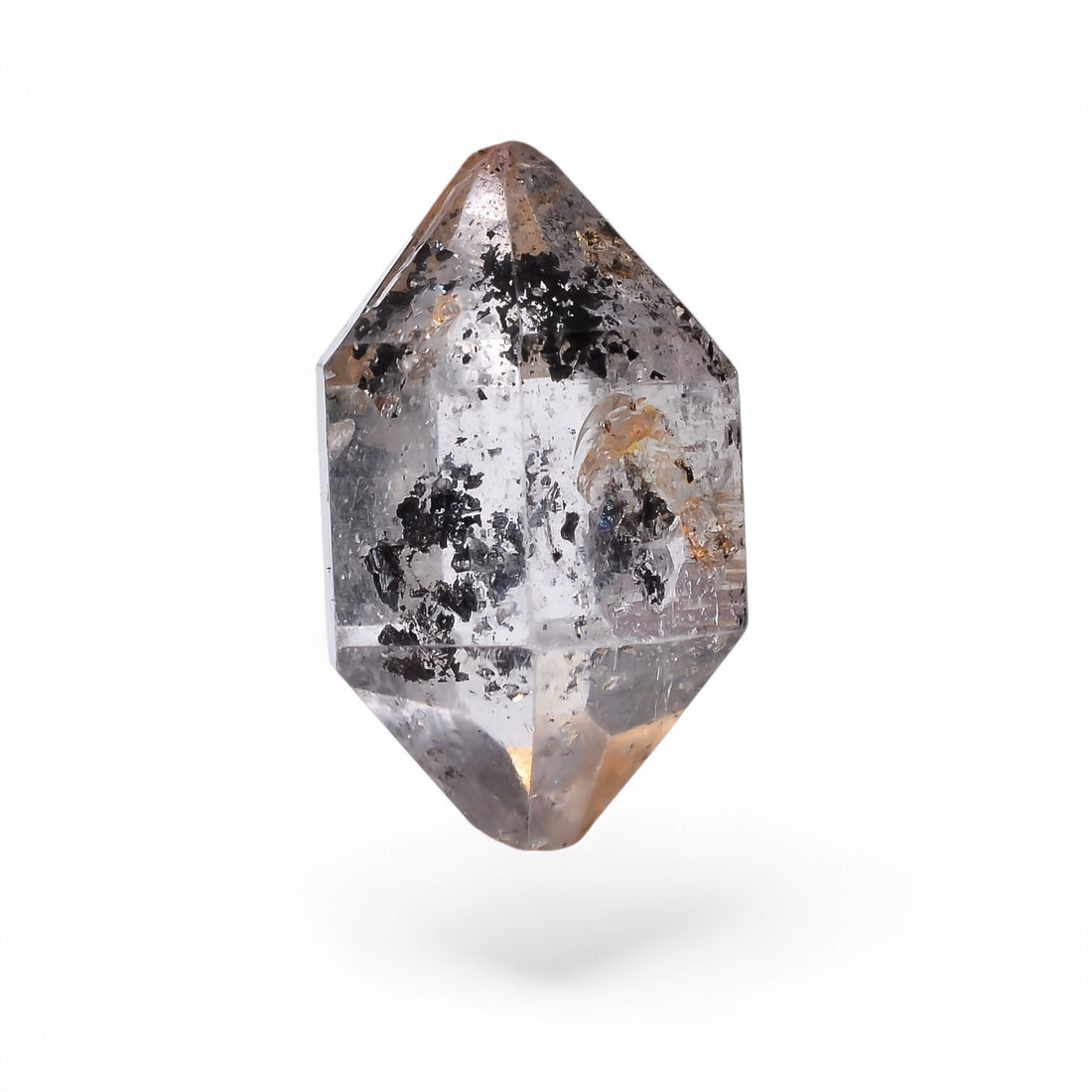 Natural Herkimer Diamond Fancy Shape Cut Stone Loose Gemstone For Making Jewelry 37 Ct. 26X16X13 mm Y-10177
