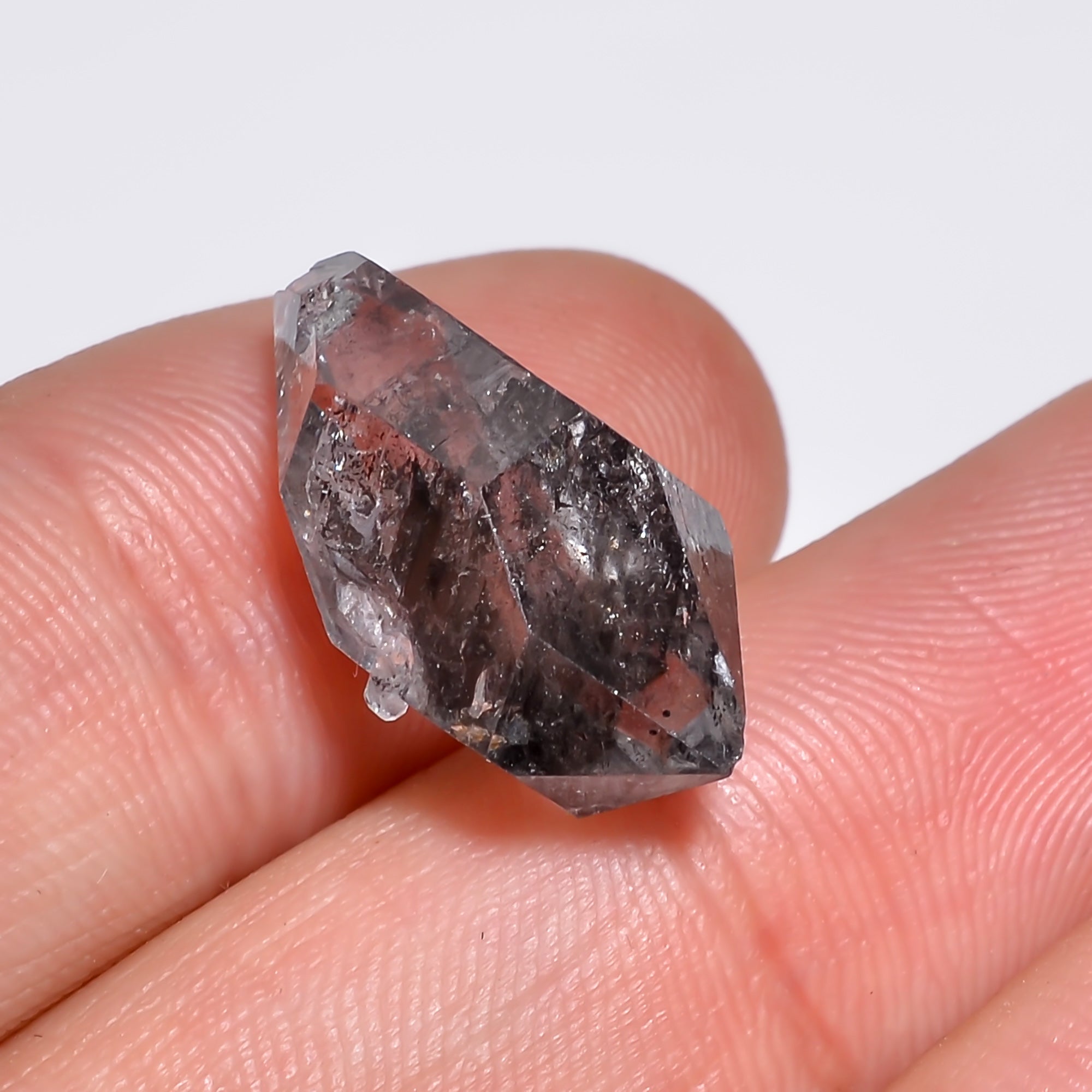 Natural Herkimer Diamond Fancy Shape Cut Stone Loose Gemstone For Making Jewelry 11.5 Ct. 19X11X9 mm Y-10182