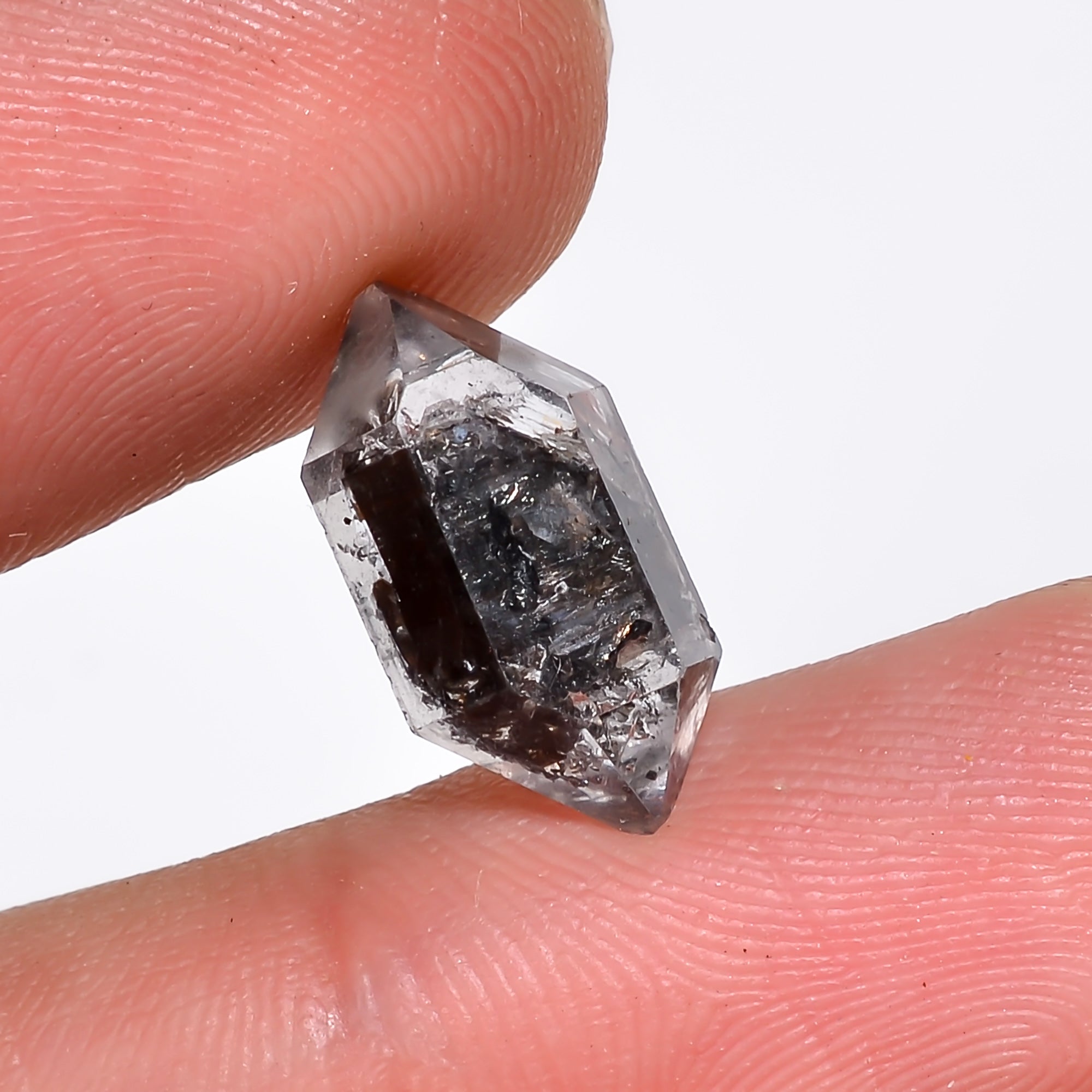 Natural Herkimer Diamond Fancy Shape Cut Stone Loose Gemstone For Making Jewelry 5 Ct. 14X7X6 mm Y-10185
