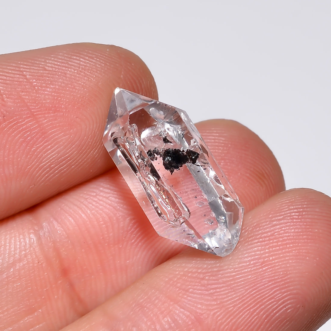 Natural Herkimer Diamond Fancy Shape Cut Stone Loose Gemstone For Making Jewelry 9.5 Ct. 19X8X7 mm Y-10189