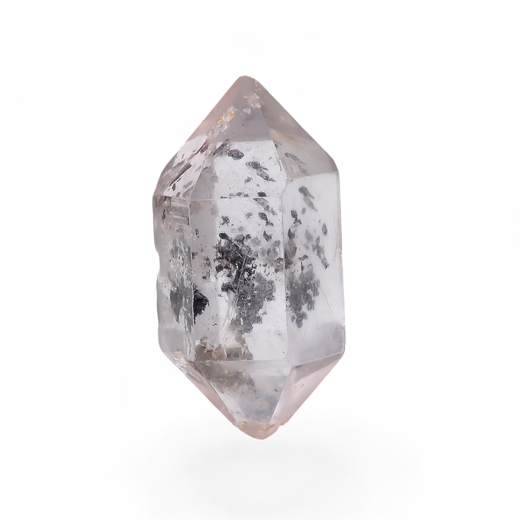 Natural Herkimer Diamond Fancy Shape Cut Stone Loose Gemstone For Making Jewelry 35 Ct. 28X15X12 mm Y-10191