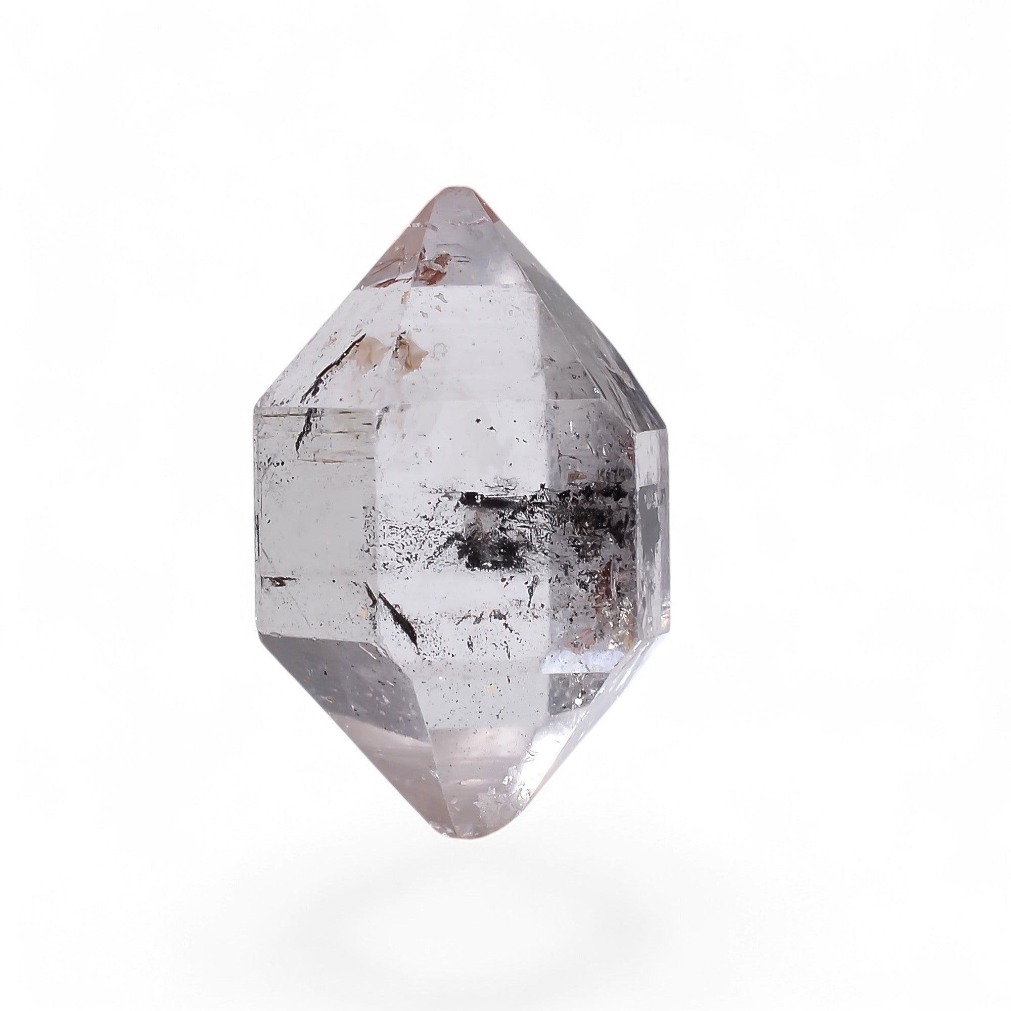 Natural Herkimer Diamond Fancy Shape Cut Stone Loose Gemstone For Making Jewelry 32 Ct. 26X16X12 mm Y-10192