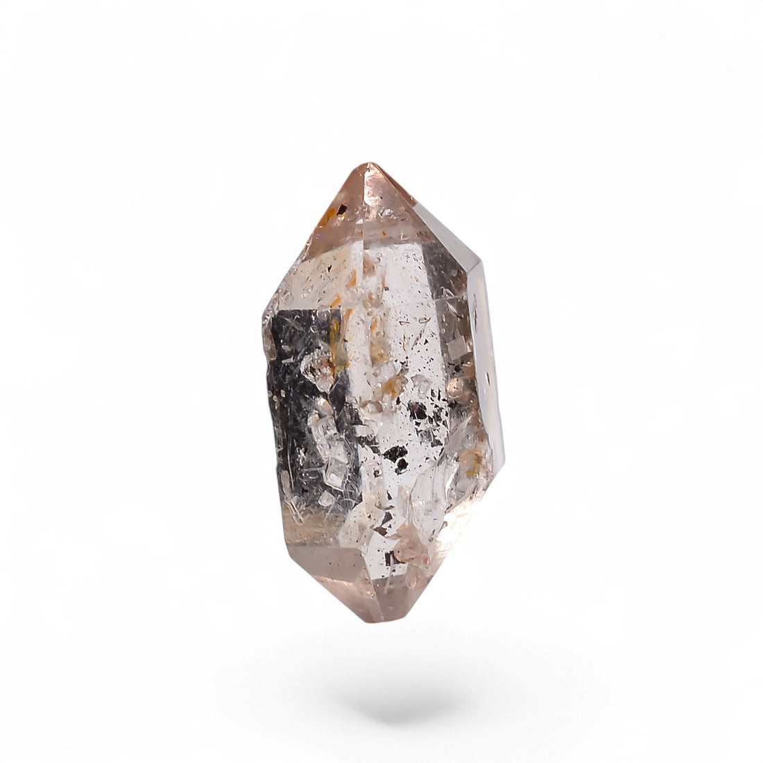 Natural Herkimer Diamond Fancy Shape Cut Stone Loose Gemstone For Making Jewelry 8 Ct. 17X9X8 mm Y-10199