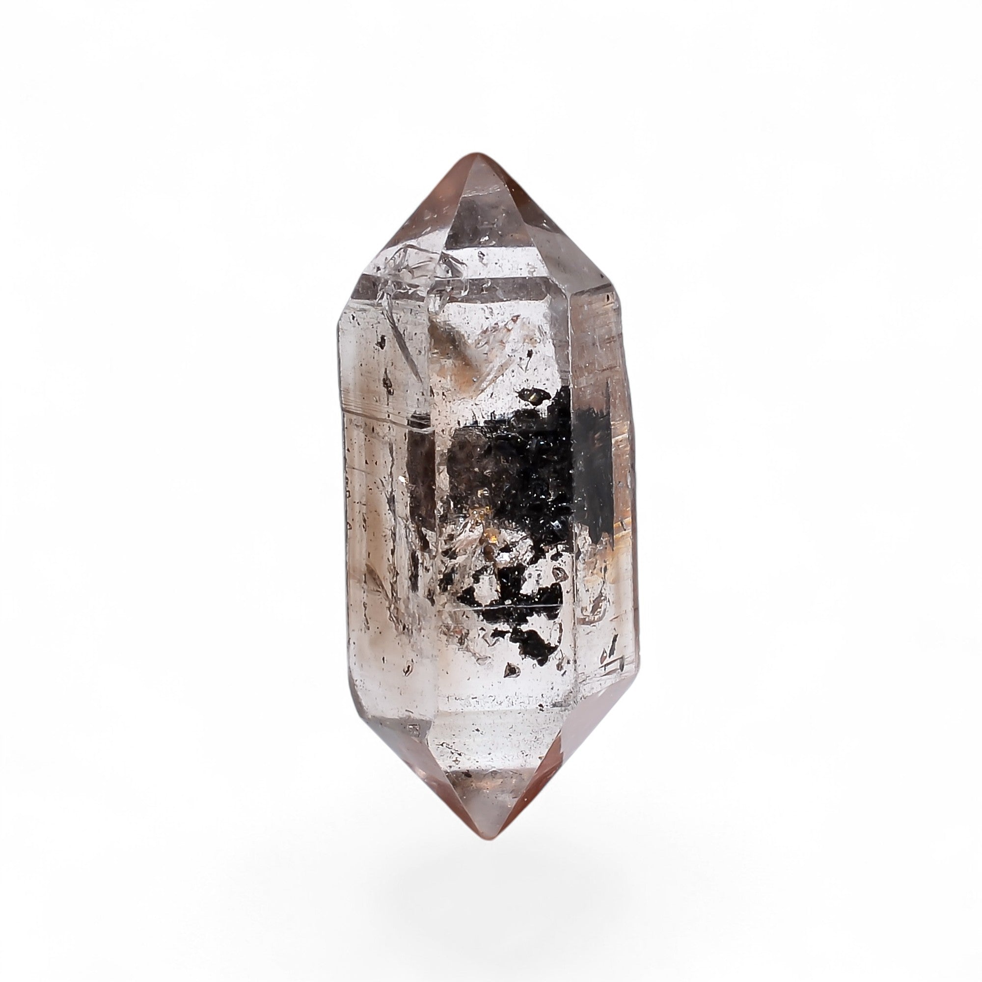 Natural Herkimer Diamond Fancy Shape Cut Stone Loose Gemstone For Making Jewelry 22.5 Ct. 28X11X9 mm Y-10206