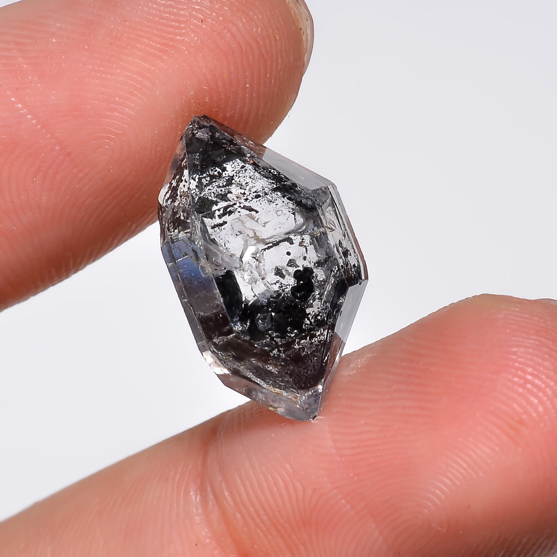 Natural Herkimer Diamond Fancy Shape Cut Stone Loose Gemstone For Making Jewelry 10.5 Ct. 17X10X8 mm Y-10210