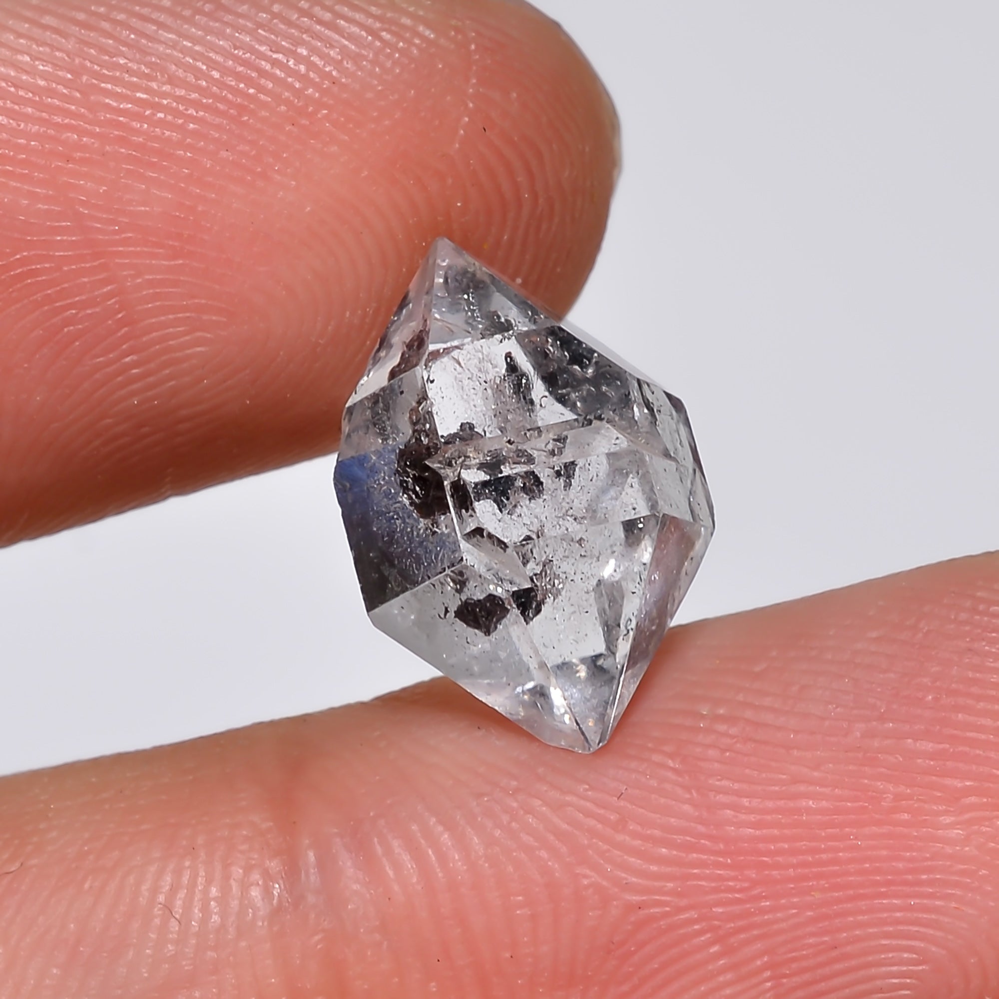 Natural Herkimer Diamond Fancy Shape Cut Stone Loose Gemstone For Making Jewelry 5 Ct. 13X9X7 mm Y-10211